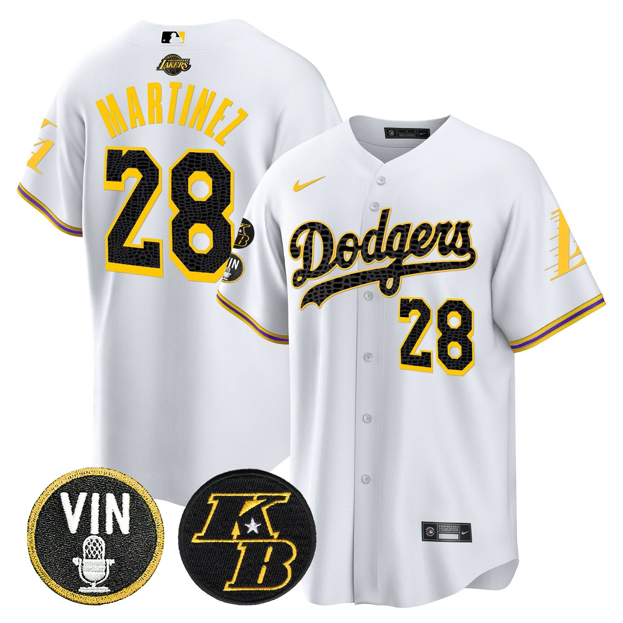 Men’s Bryant & Vin Patch Cool Base Mamba Jersey