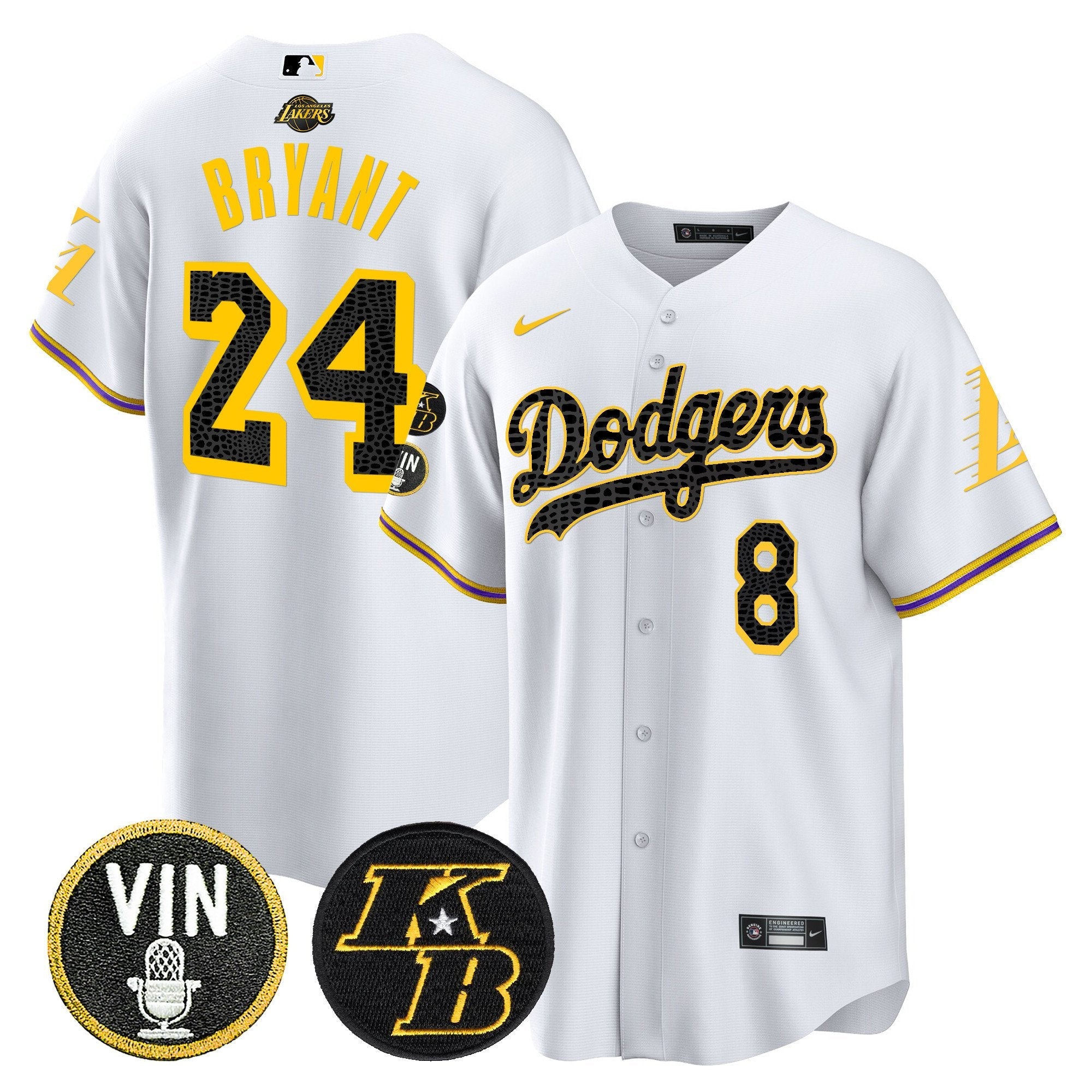 Men’s Bryant & Vin Patch Cool Base Mamba Jersey