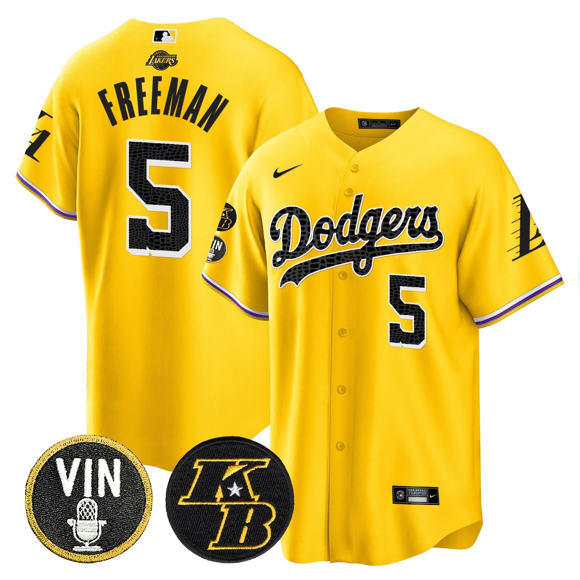 Men’s Bryant & Vin Patch Cool Base Mamba Jersey