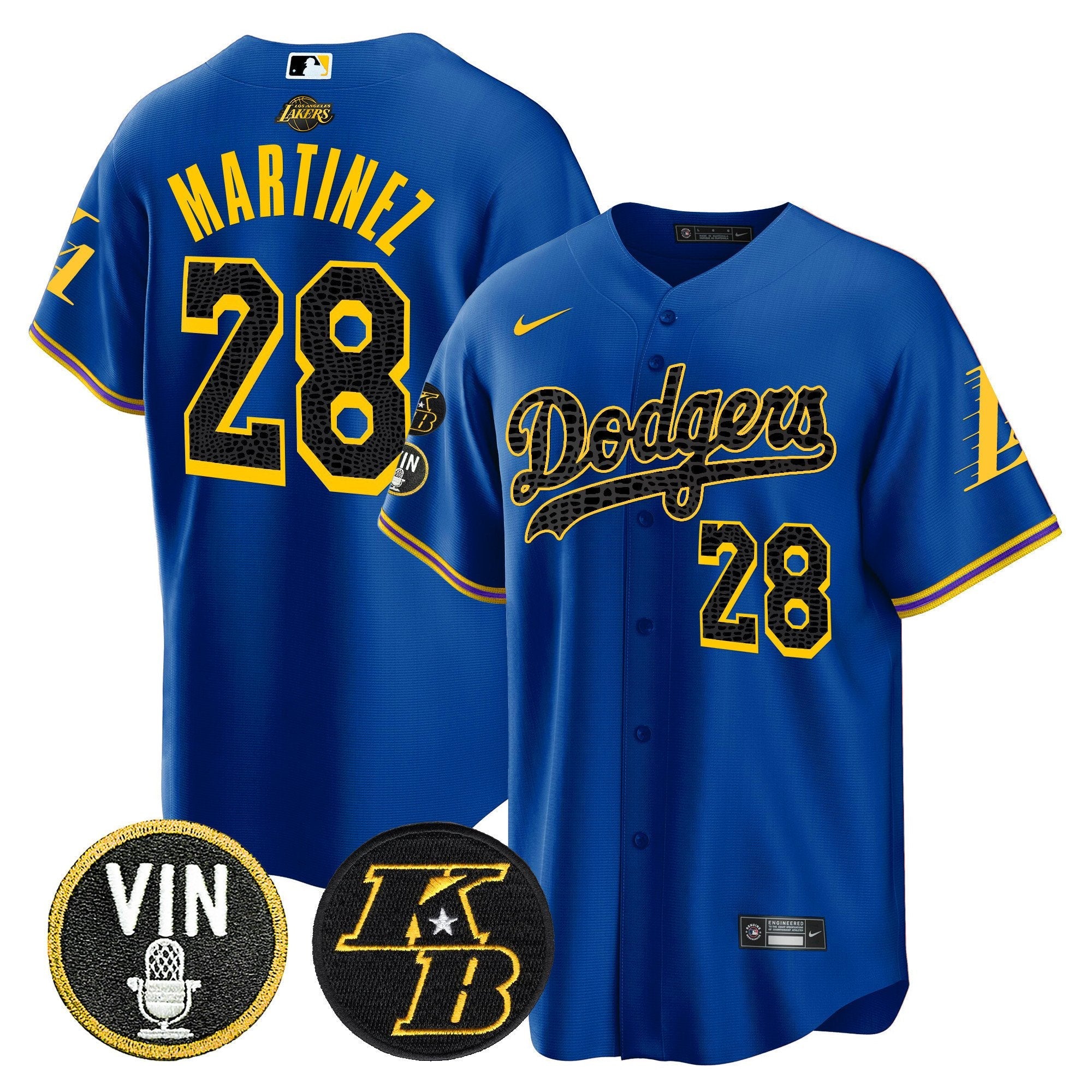 Men’s Bryant & Vin Patch Cool Base Mamba Jersey