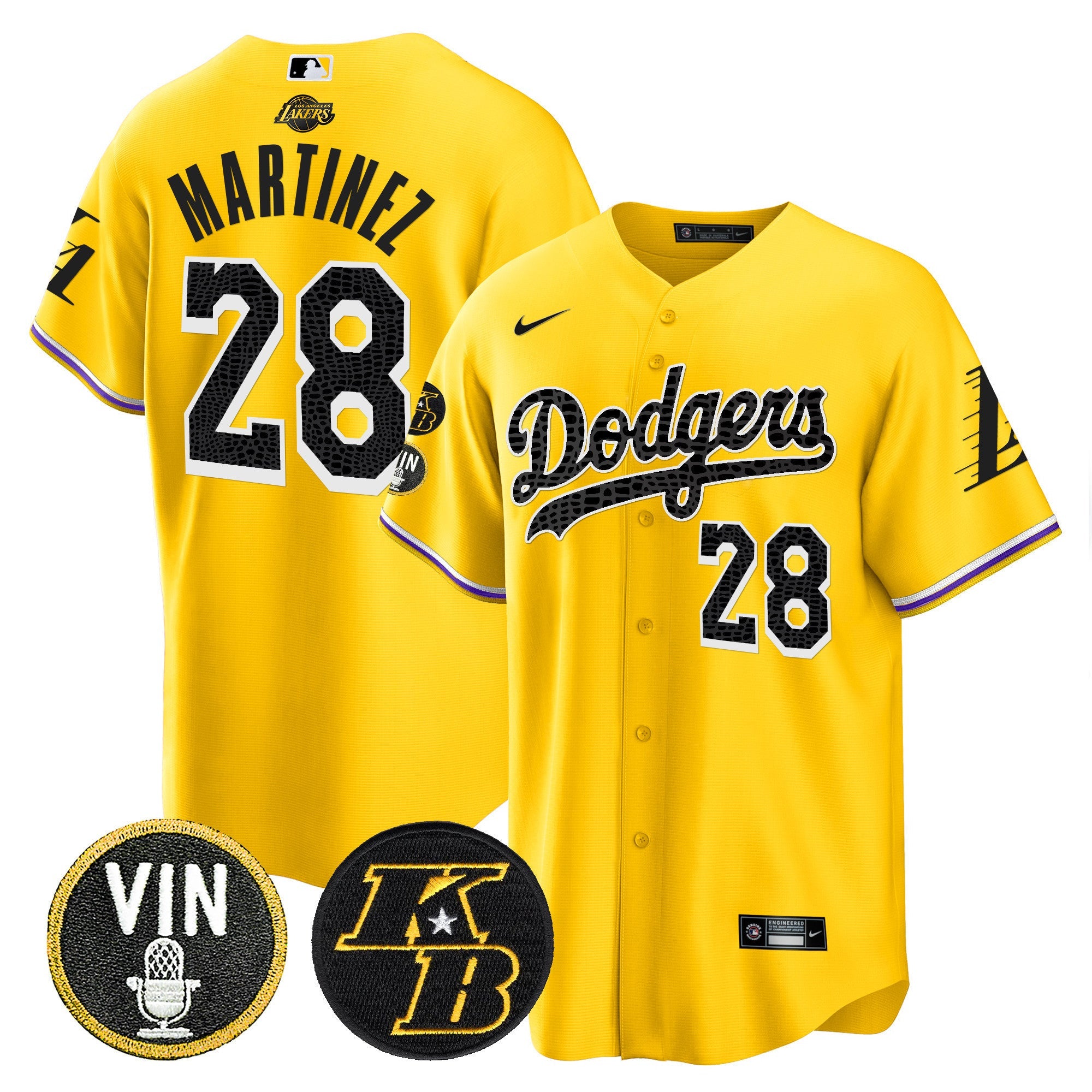 Men’s Bryant & Vin Patch Cool Base Mamba Jersey
