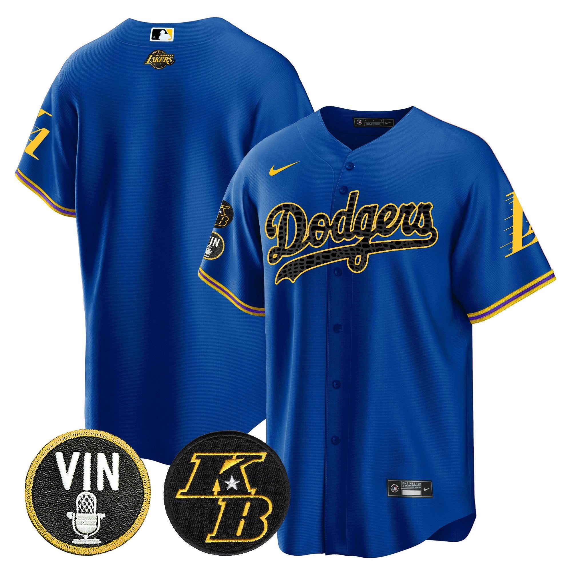 Men’s Bryant & Vin Patch Cool Base Mamba Jersey