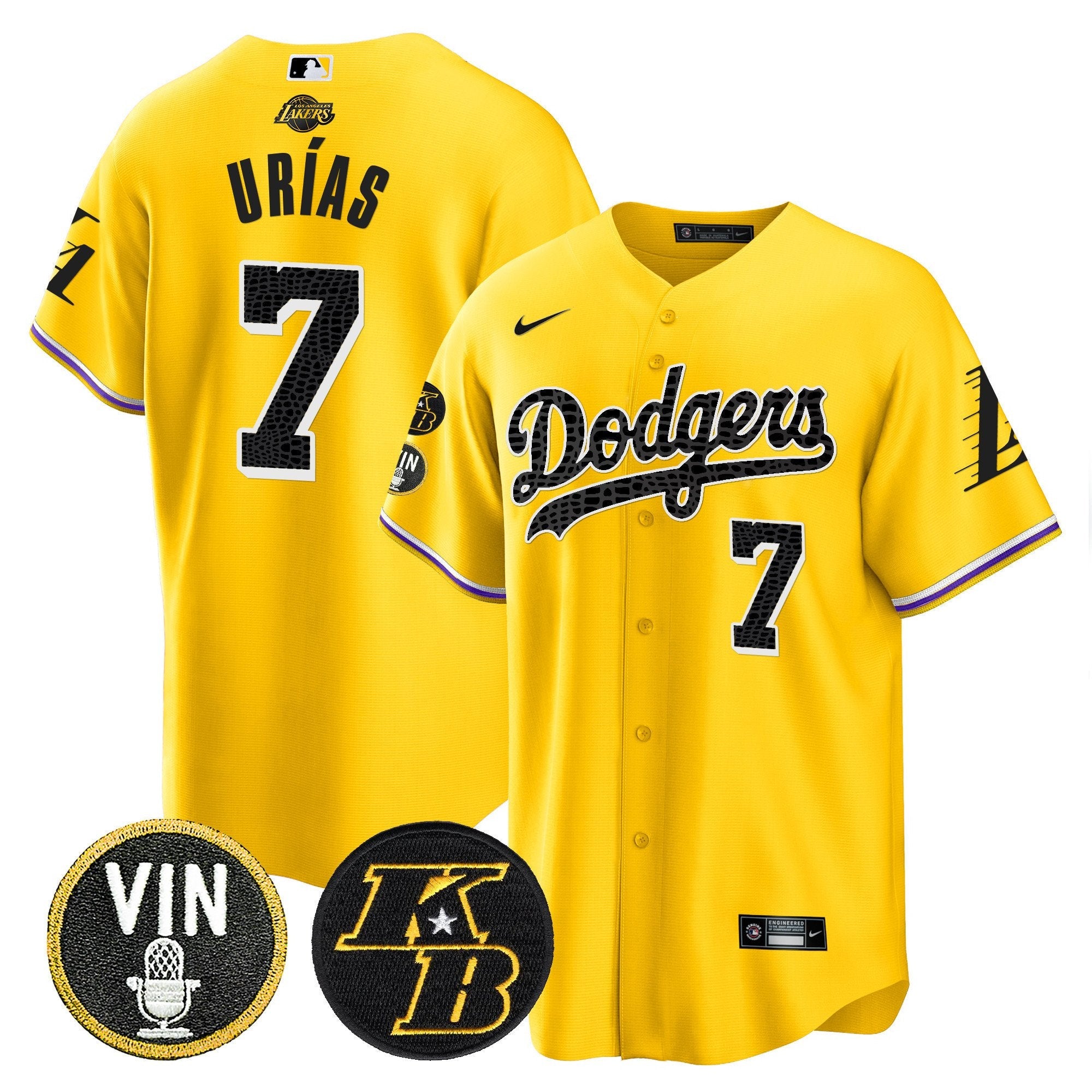 Men’s Bryant & Vin Patch Cool Base Mamba Jersey