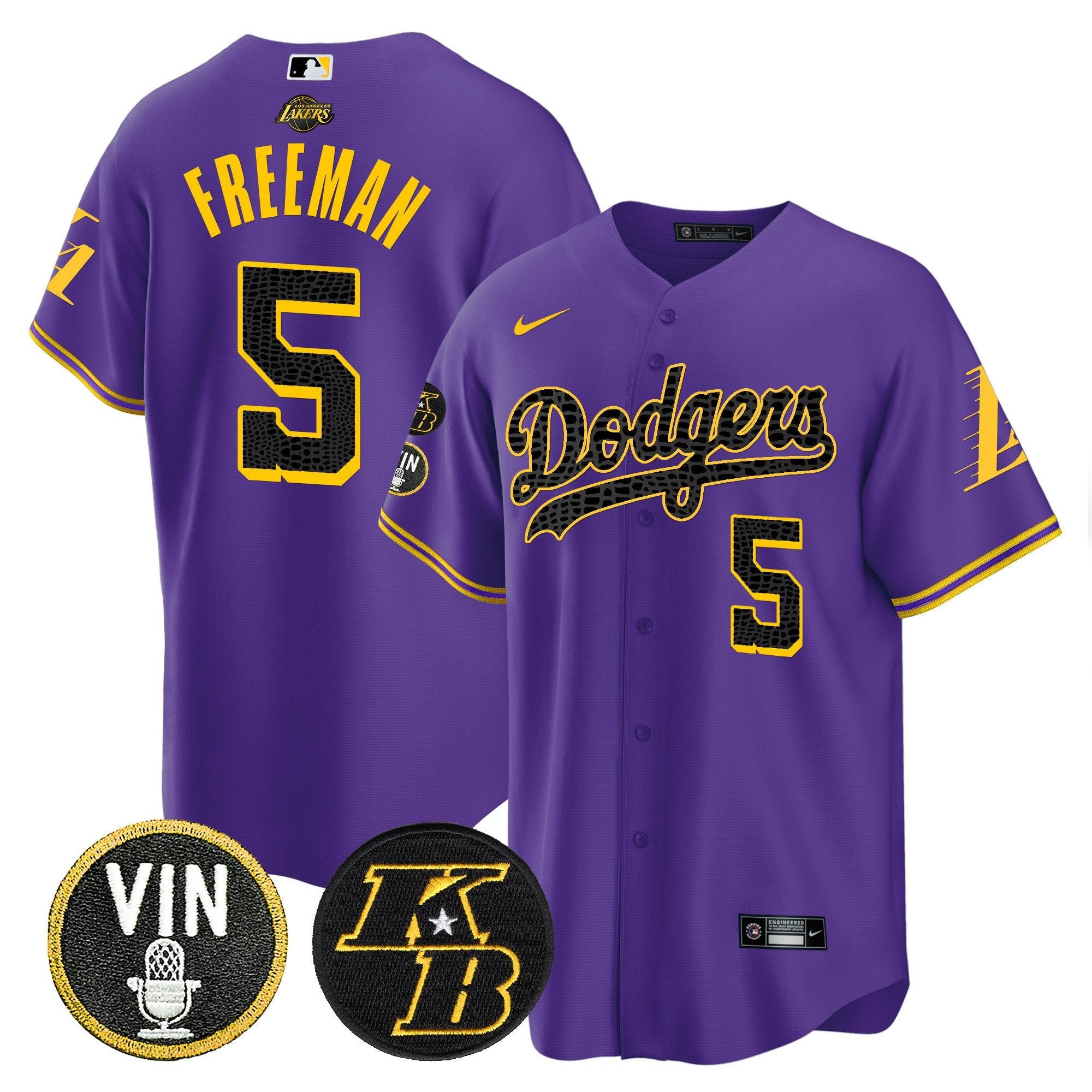Men’s Bryant & Vin Patch Cool Base Mamba Jersey
