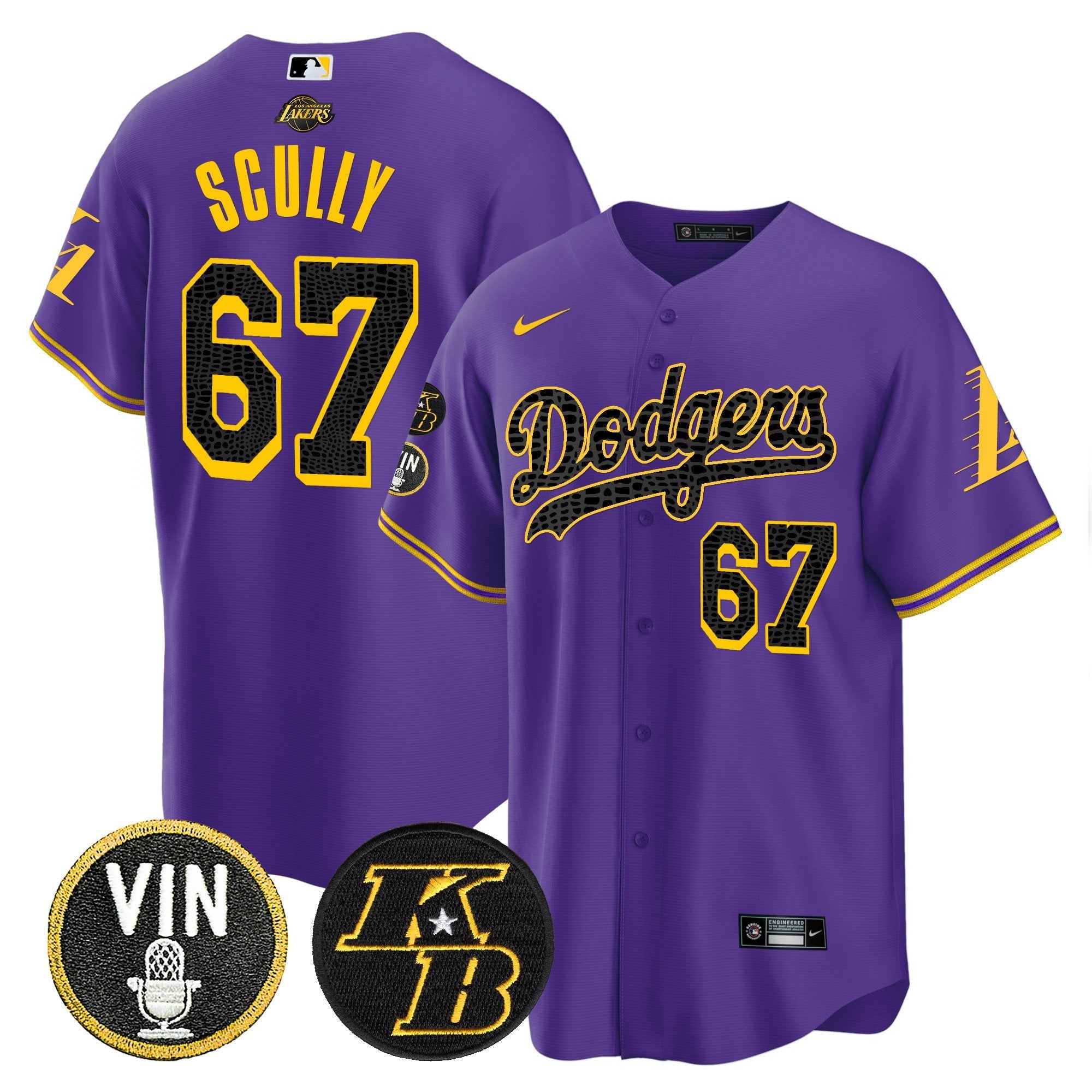 Men’s Bryant & Vin Patch Cool Base Mamba Jersey