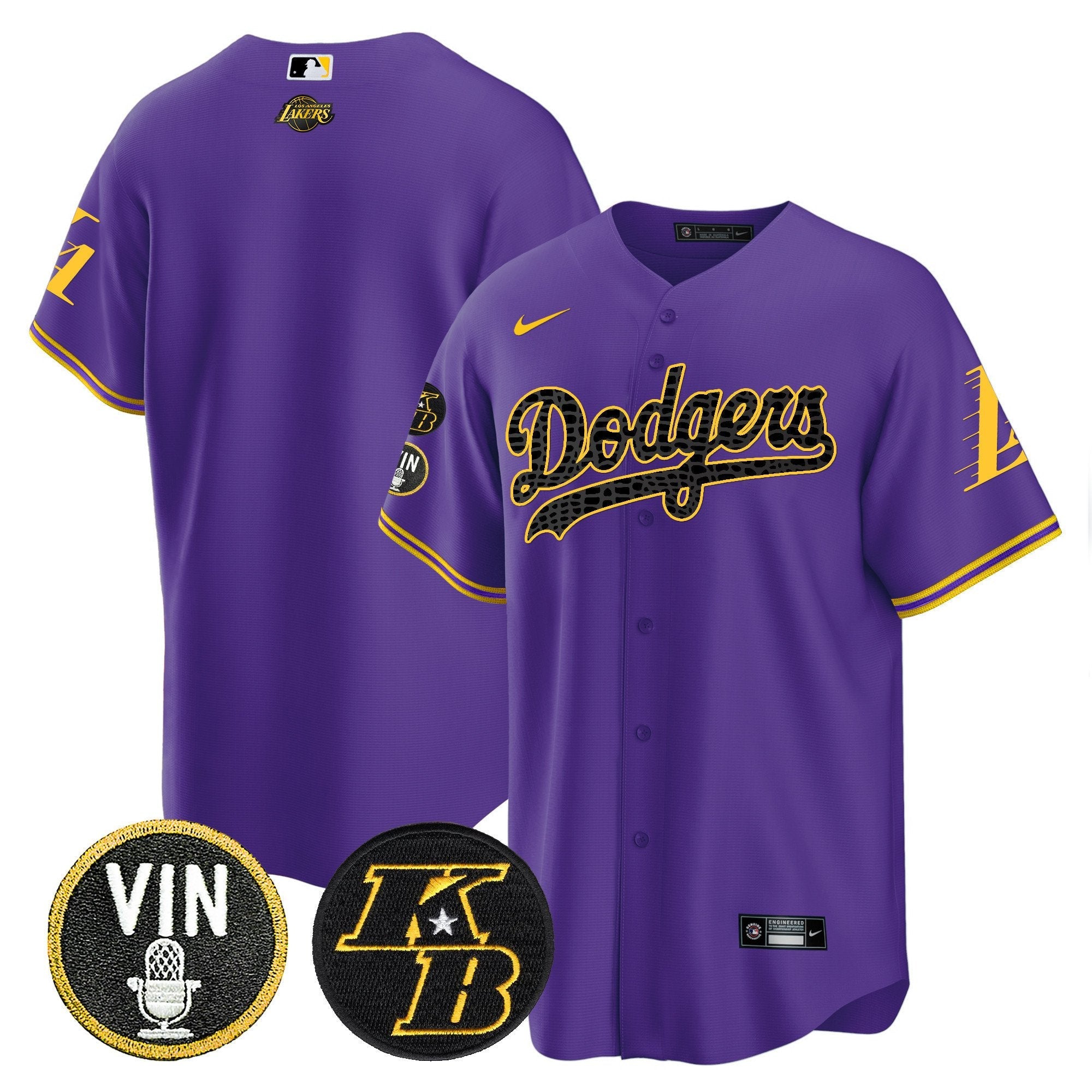 Men’s Bryant & Vin Patch Cool Base Mamba Jersey