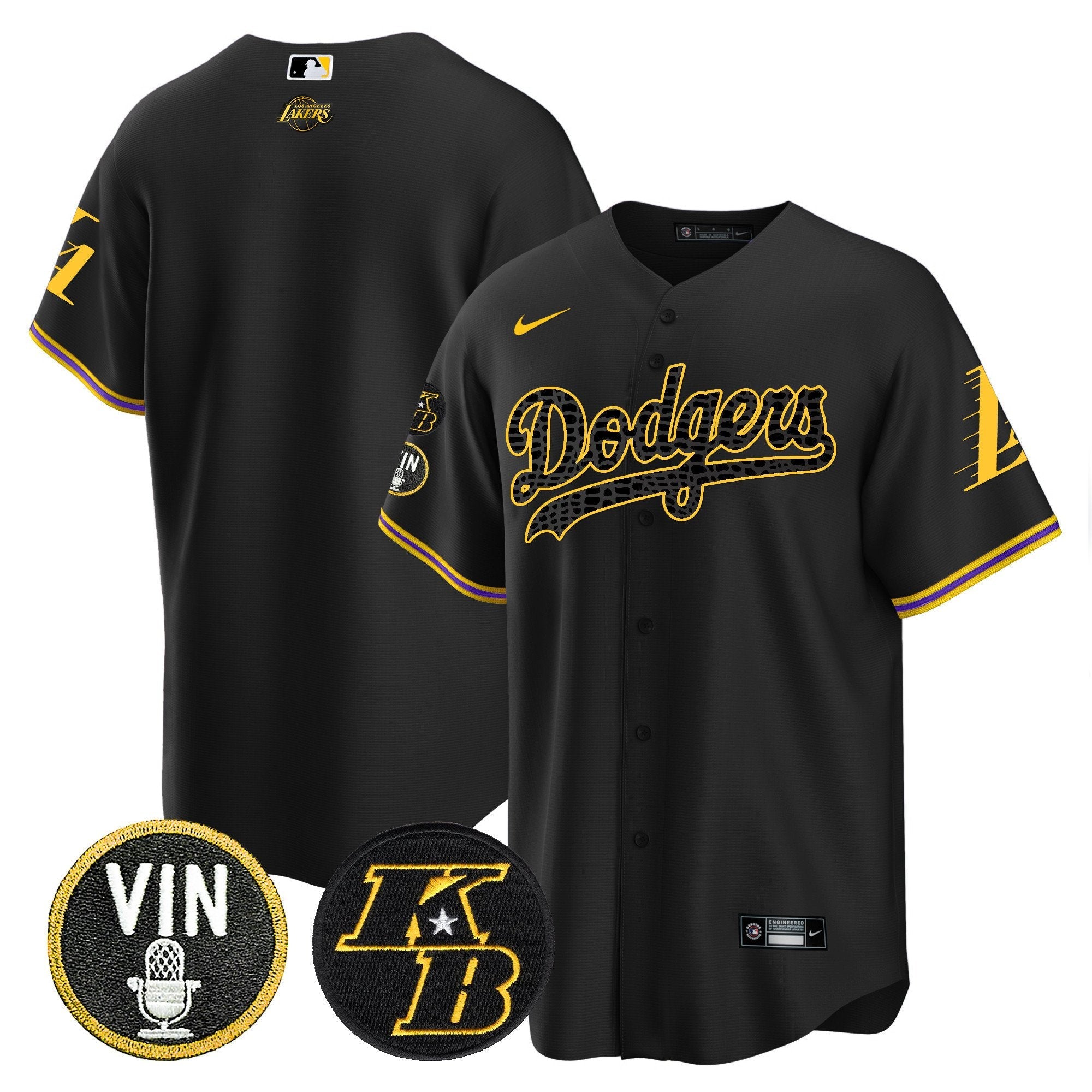 Men’s Bryant & Vin Patch Cool Base Mamba Jersey