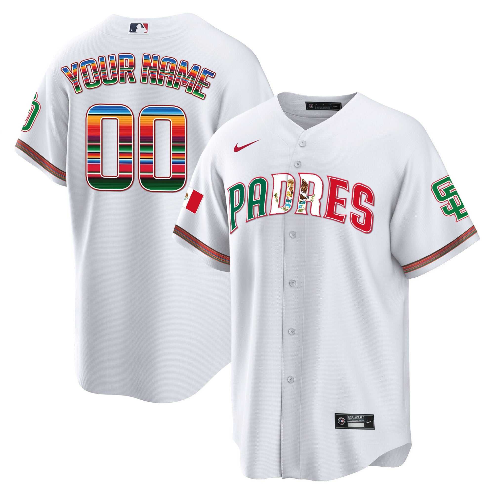 San Diego Mexico Cool Base Limited Custom Jersey V2
