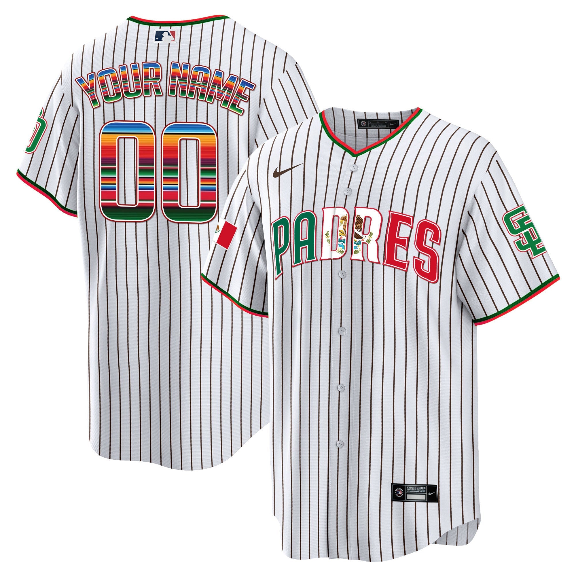 San Diego Mexico Cool Base Limited Custom Jersey V2