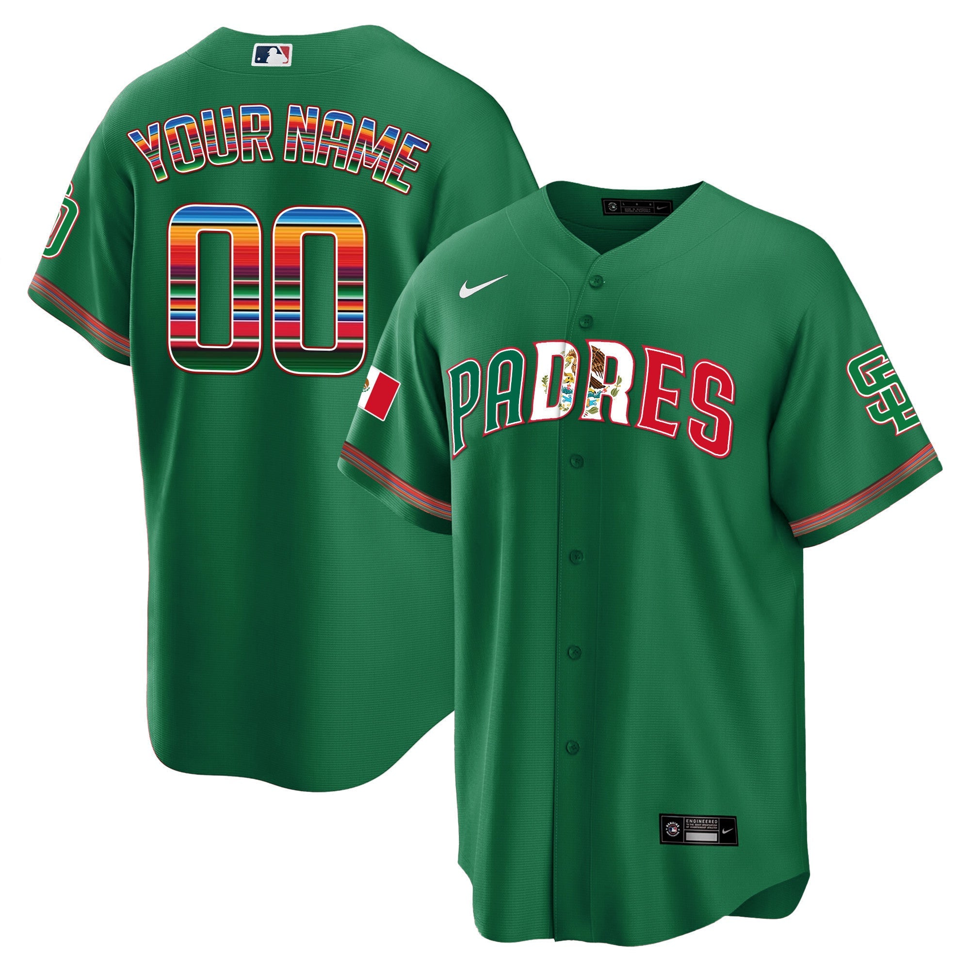 San Diego Mexico Cool Base Limited Custom Jersey V2
