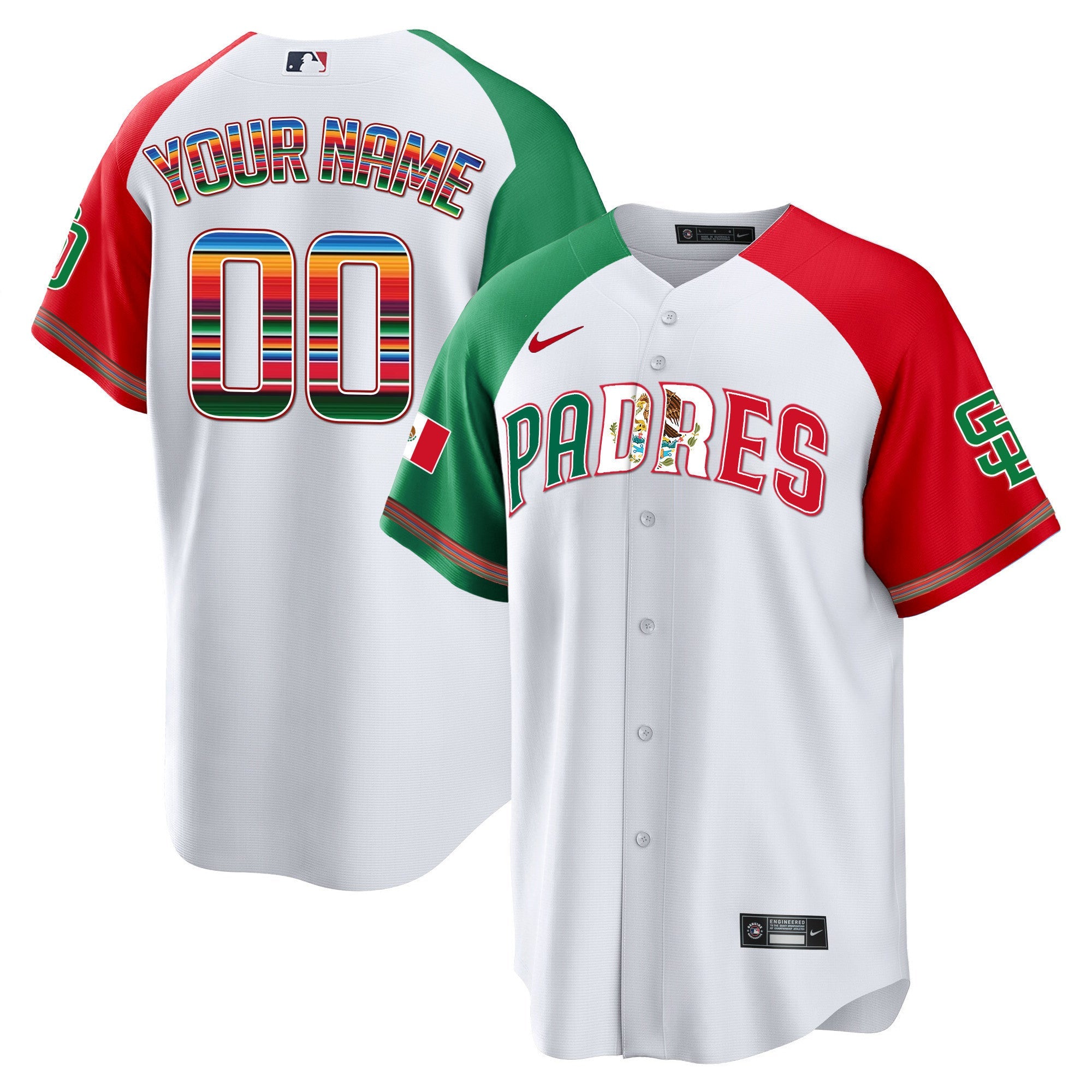 San Diego Mexico Cool Base Limited Custom Jersey V2