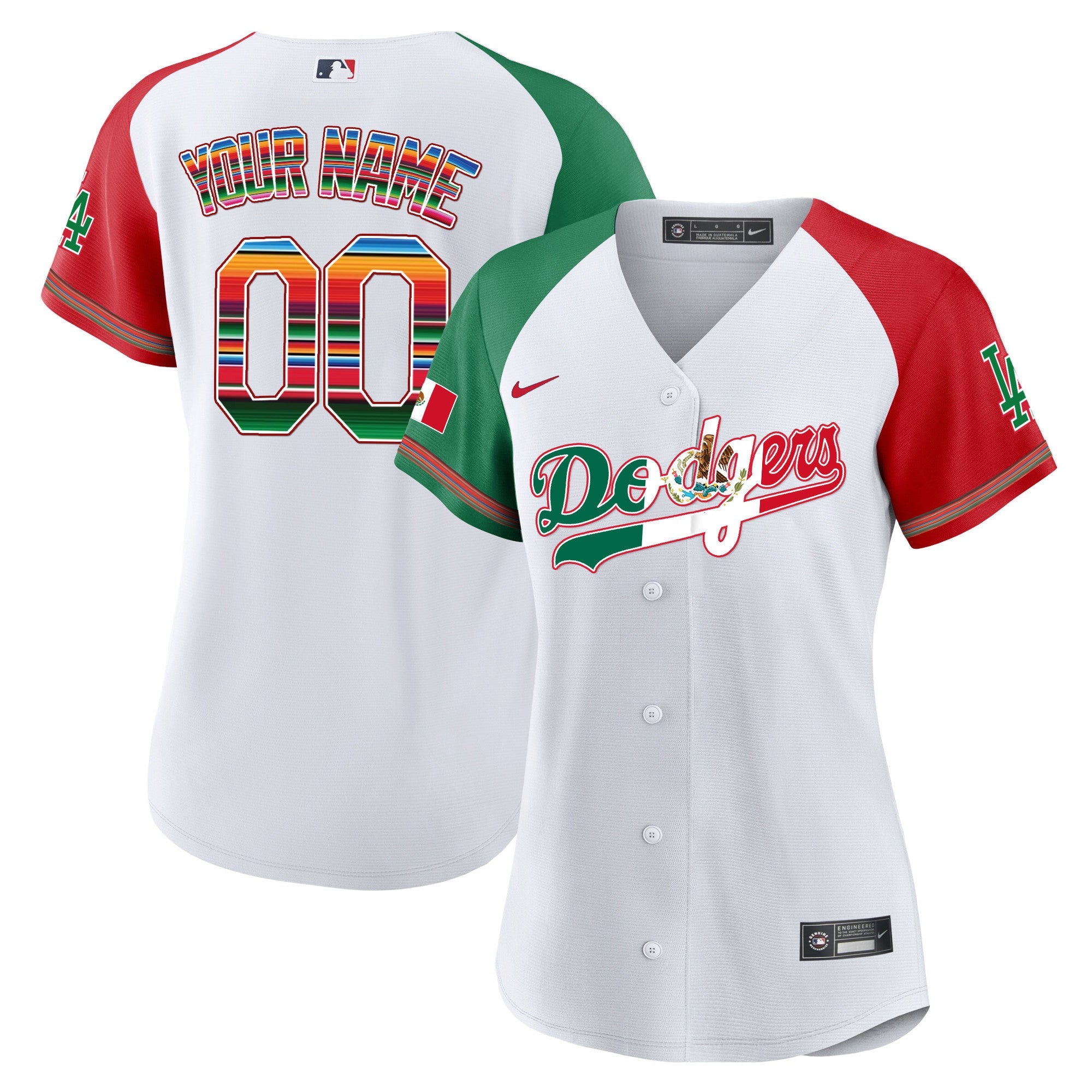 Mexico Cool Base Limited Custom Jersey V4