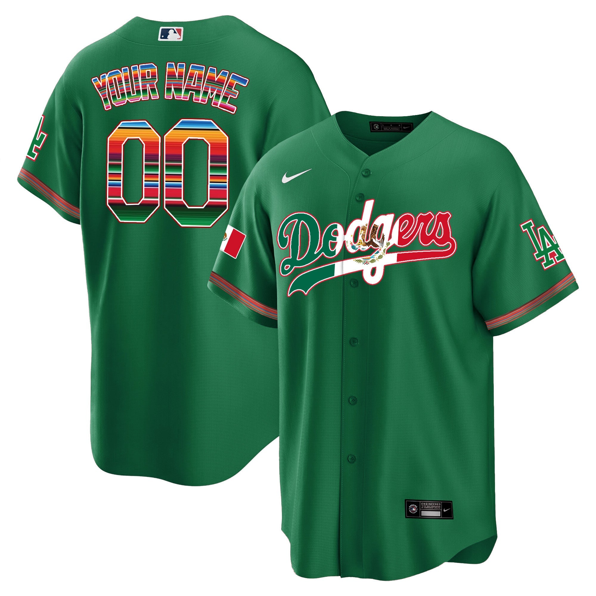 Mexico Cool Base Limited Custom Jersey V4