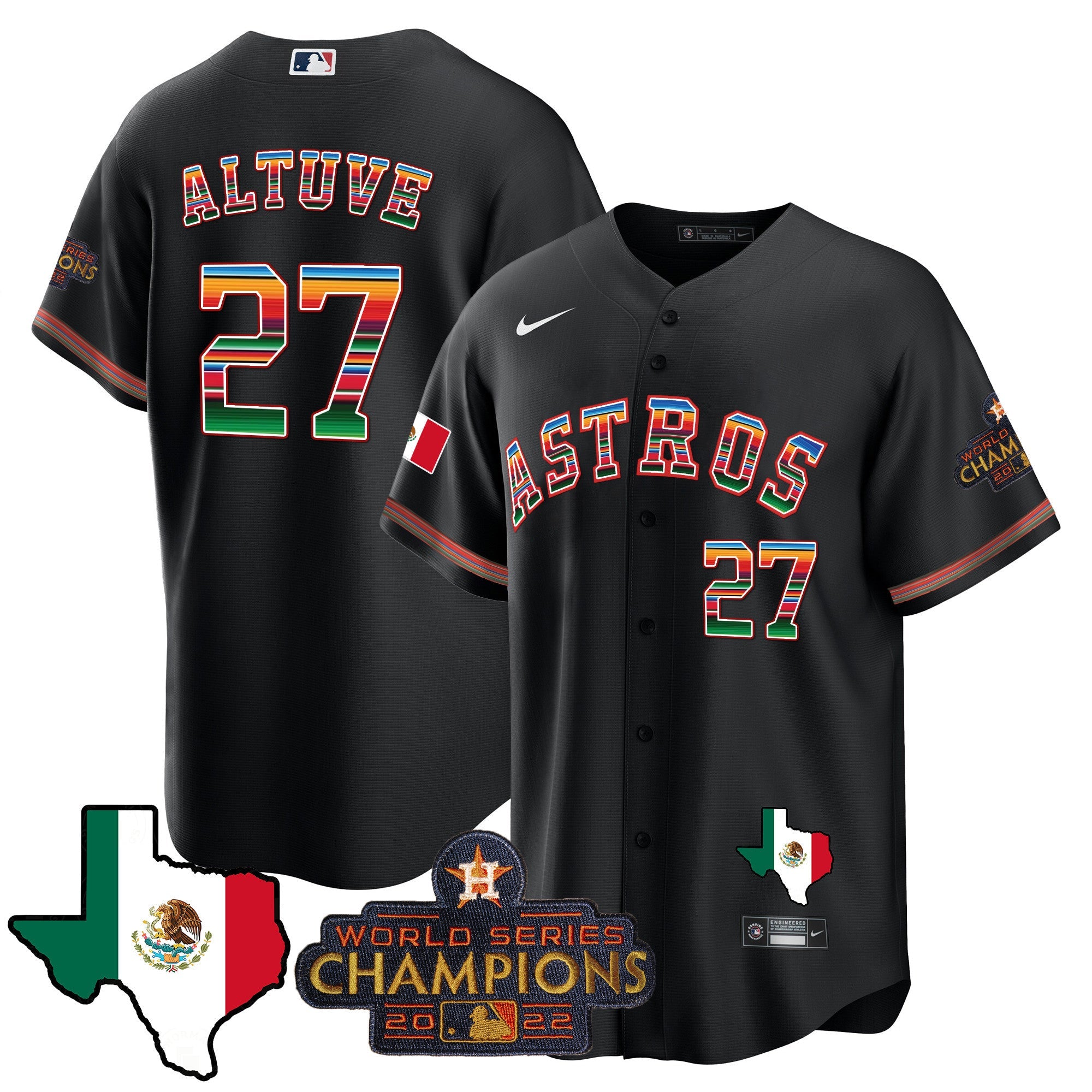 Men’s Mexico Texas Map Cool Base Jersey
