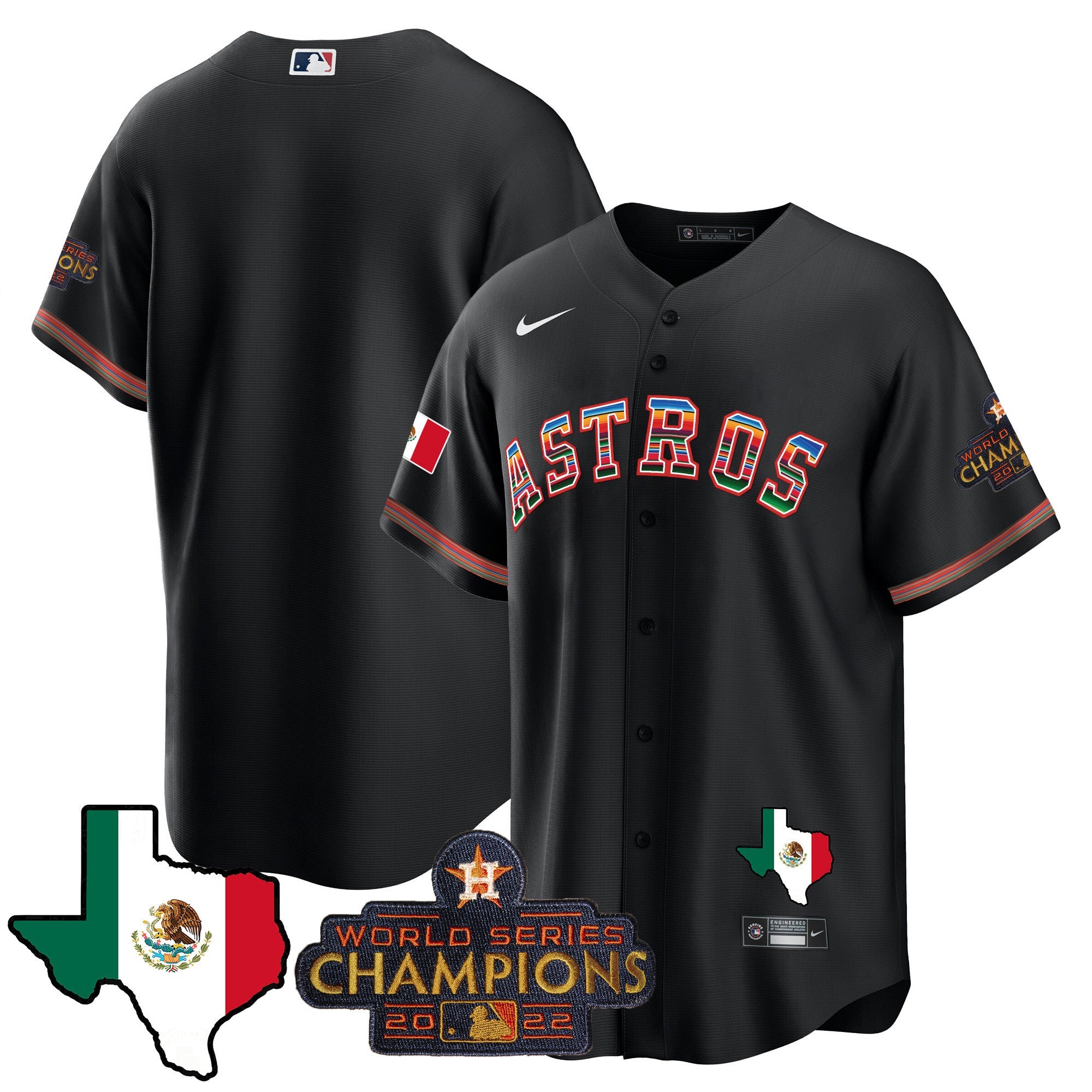 Men’s Mexico Texas Map Cool Base Jersey