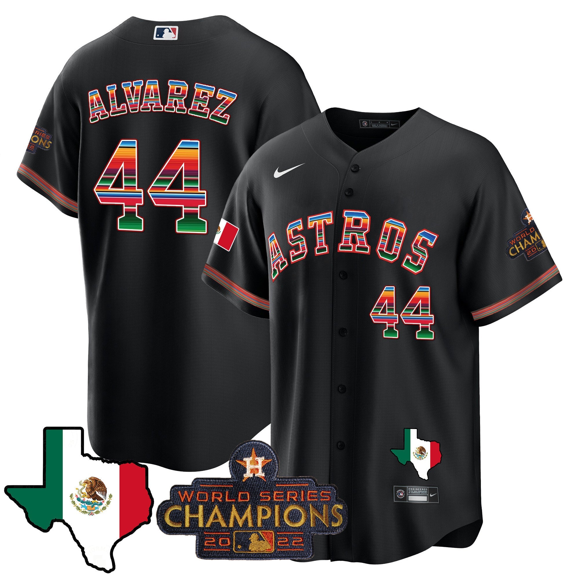 Men’s Mexico Texas Map Cool Base Jersey