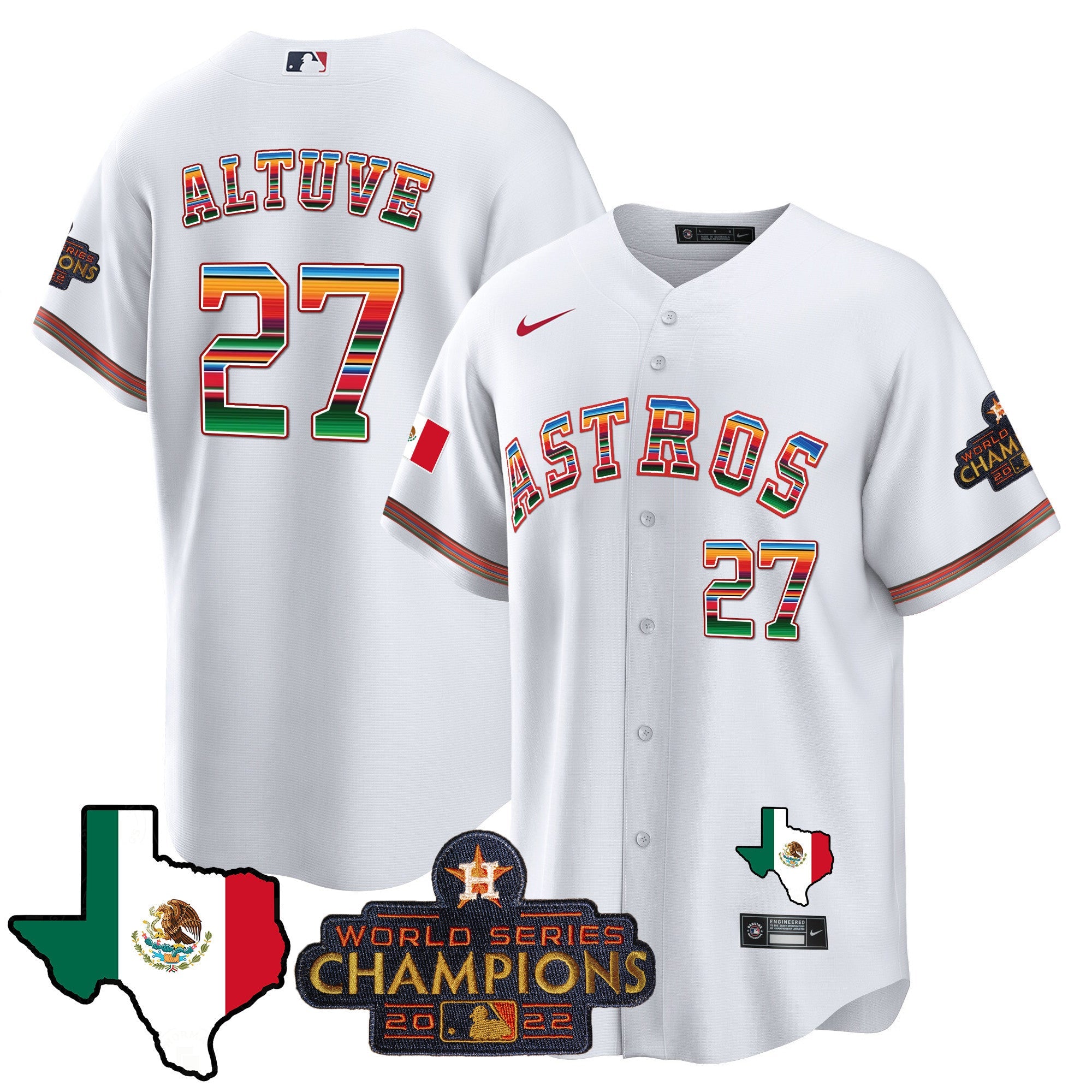 Men’s Mexico Texas Map Cool Base Jersey