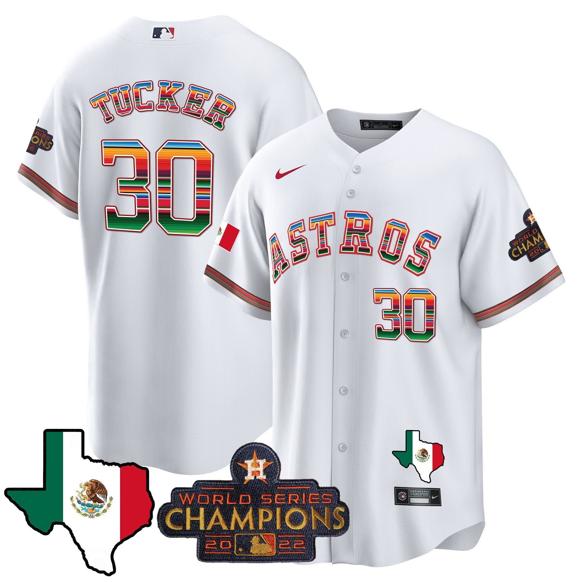 Men’s Mexico Texas Map Cool Base Jersey