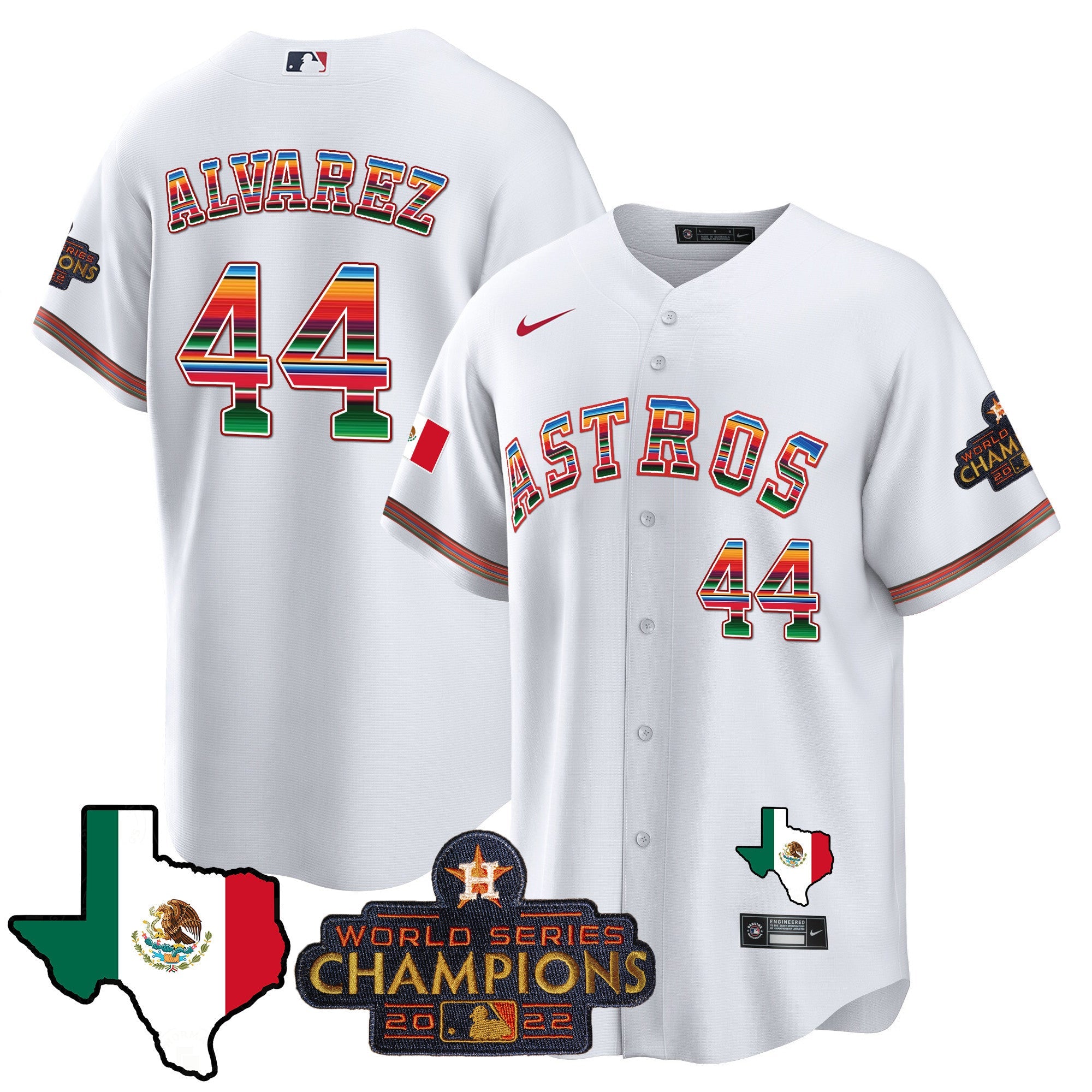 Men’s Mexico Texas Map Cool Base Jersey