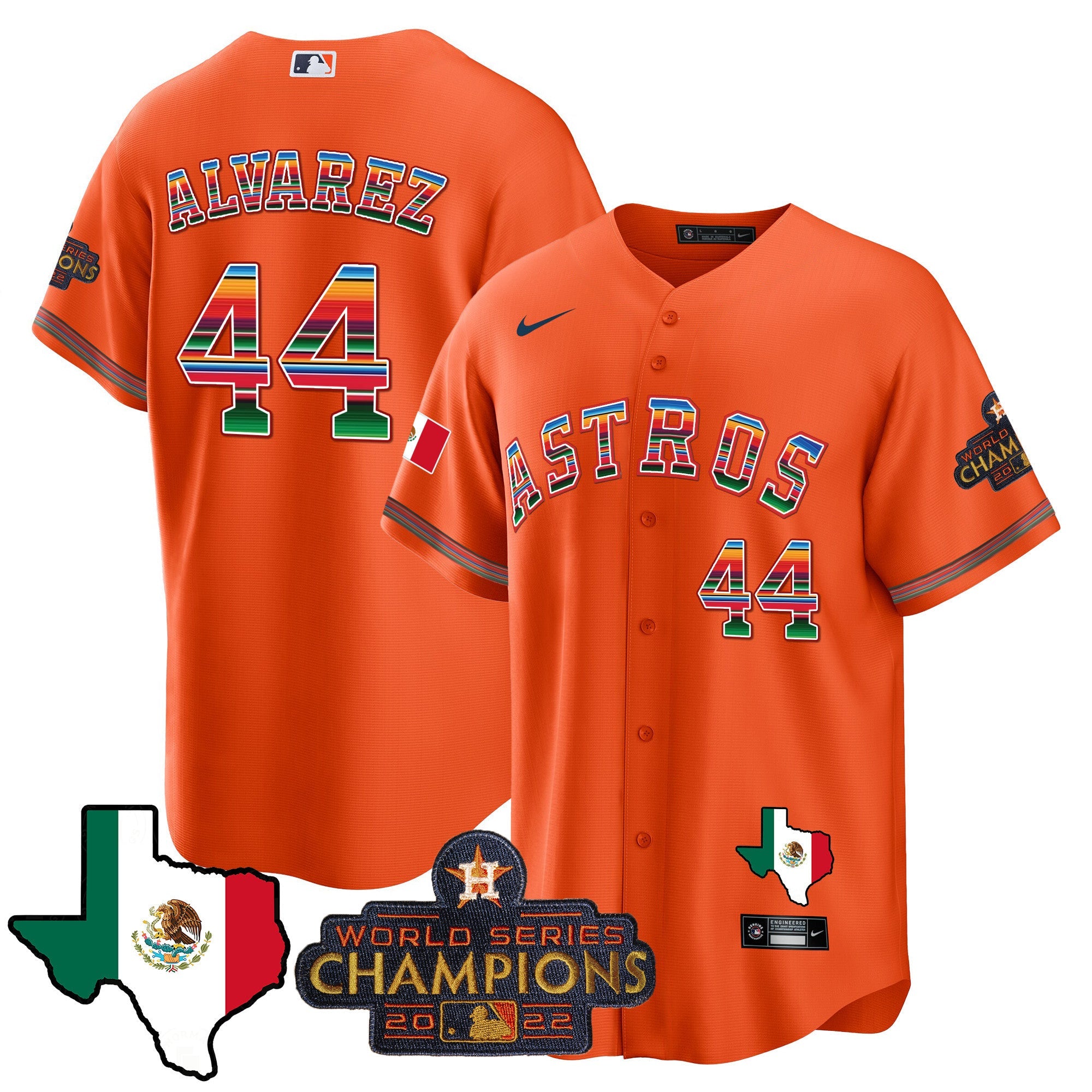 Men’s Mexico Texas Map Cool Base Jersey