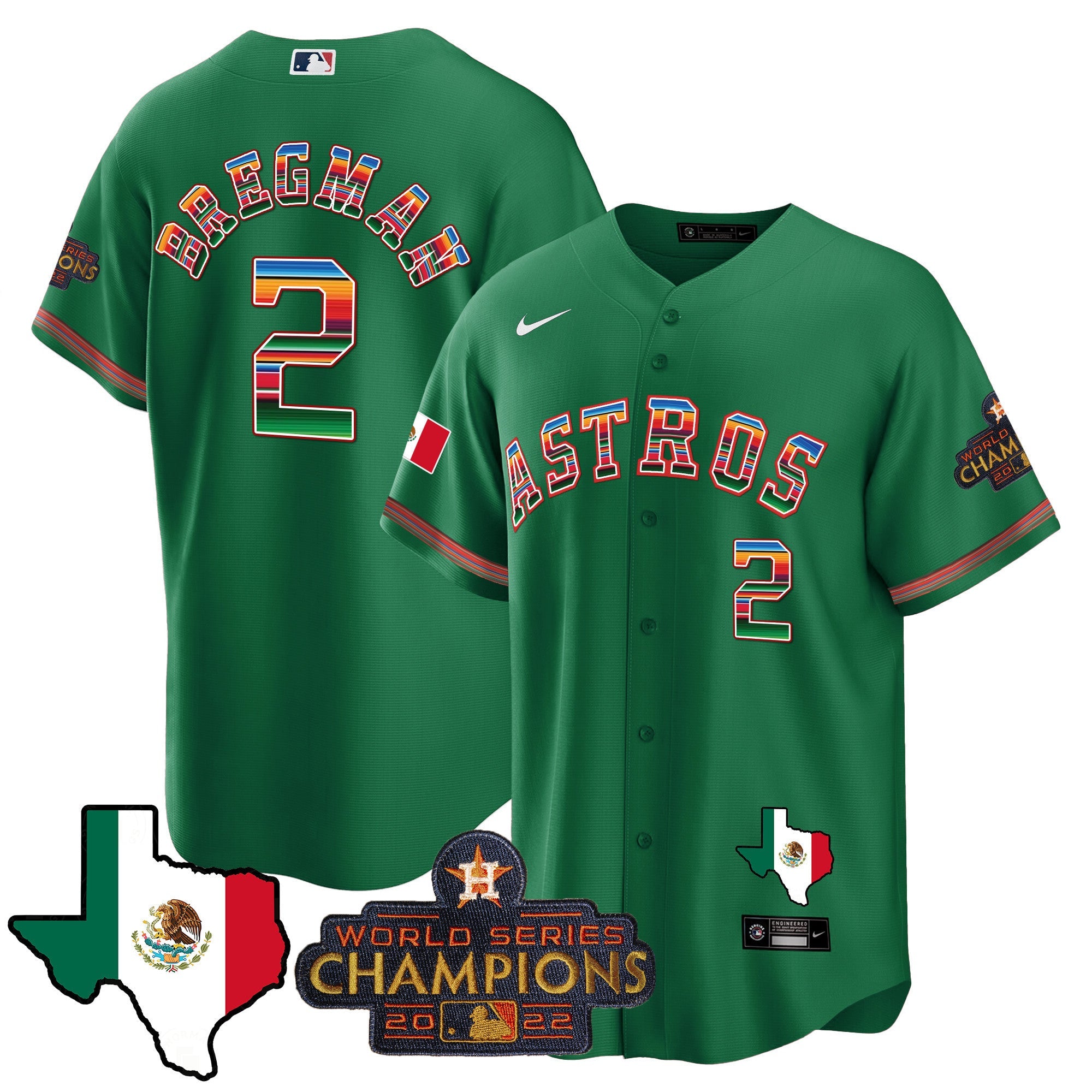 Men’s Mexico Texas Map Cool Base Jersey