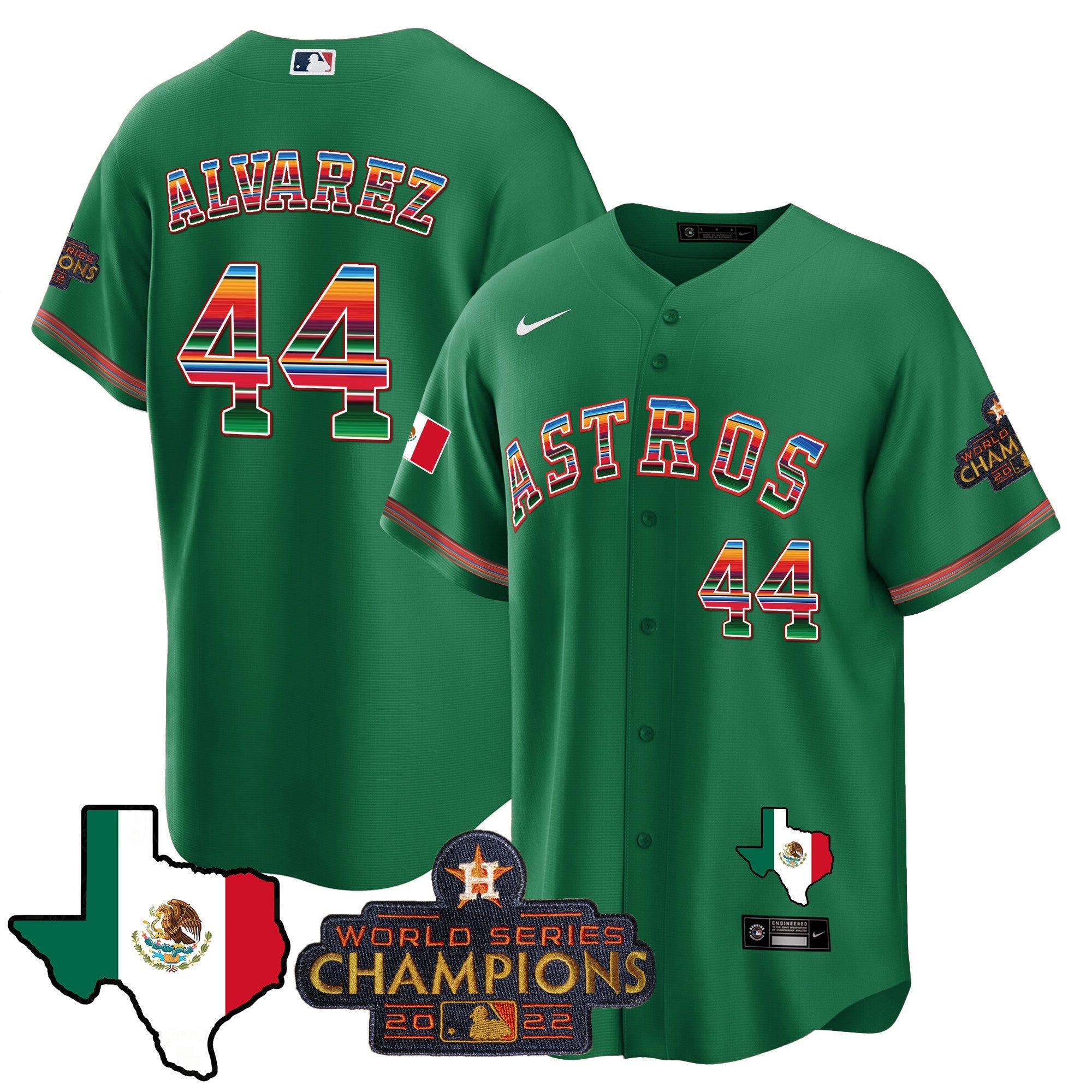 Men’s Mexico Texas Map Cool Base Jersey