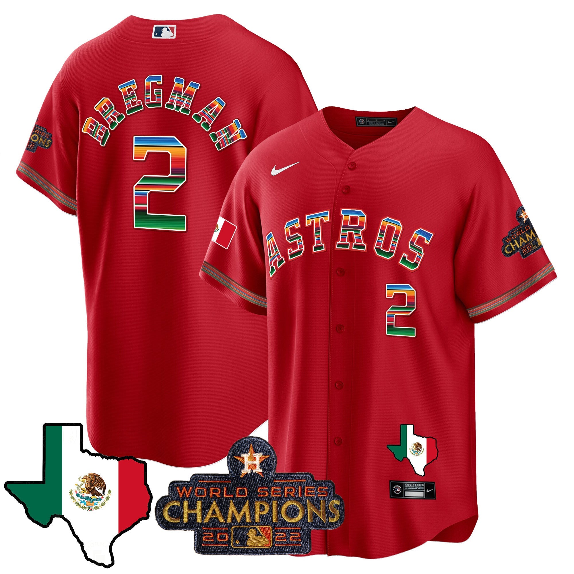 Men’s Mexico Texas Map Cool Base Jersey