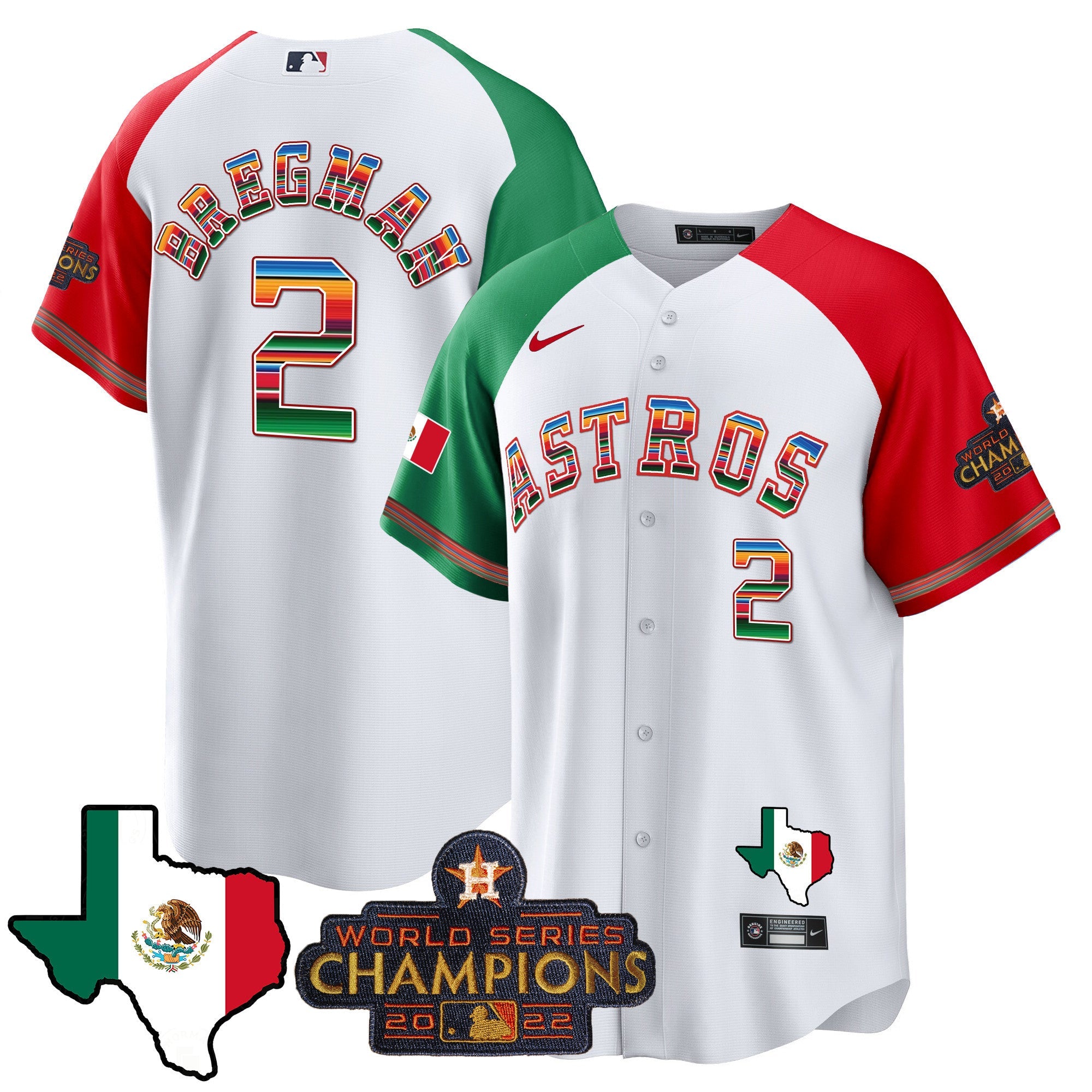 Men’s Mexico Texas Map Cool Base Jersey