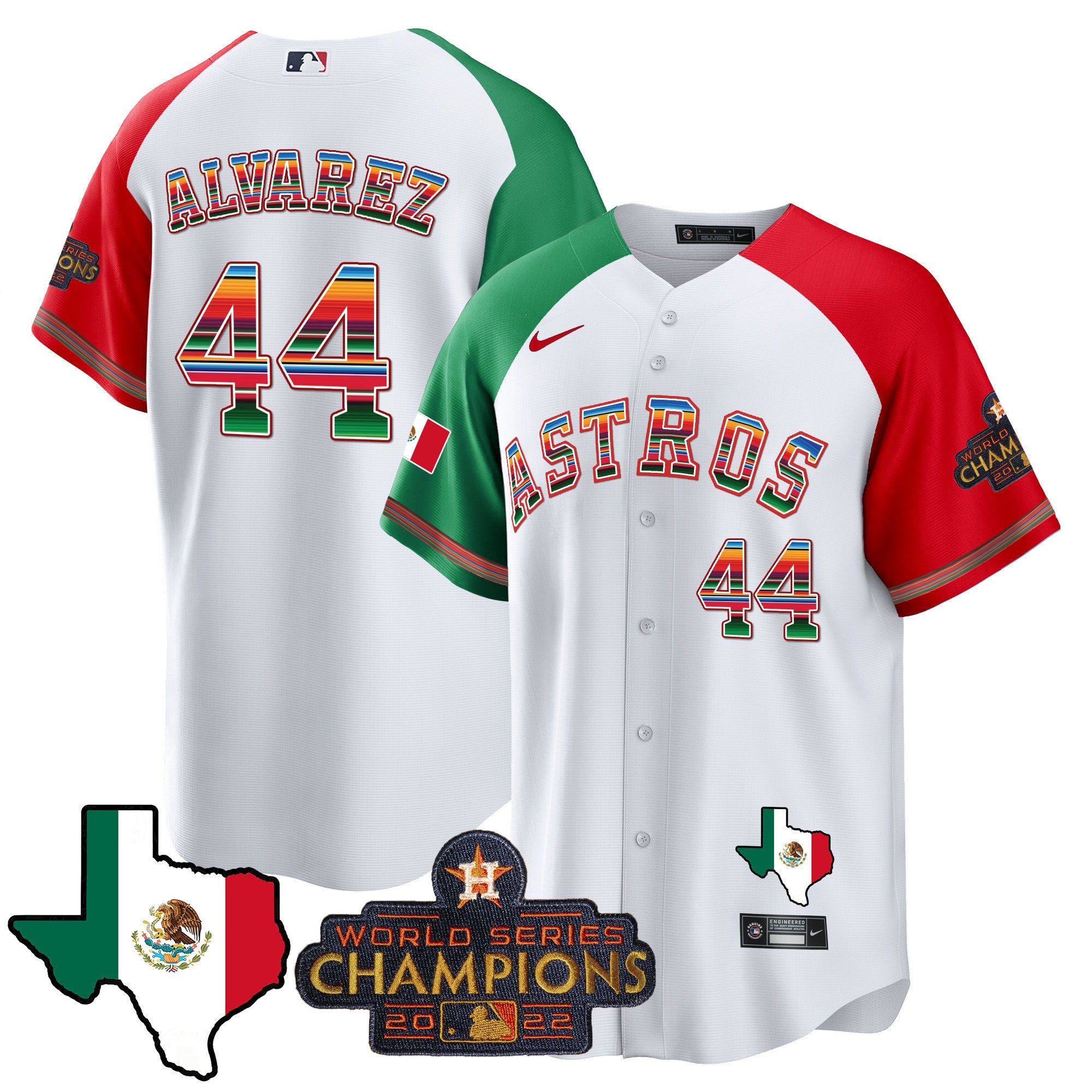 Men’s Mexico Texas Map Cool Base Jersey