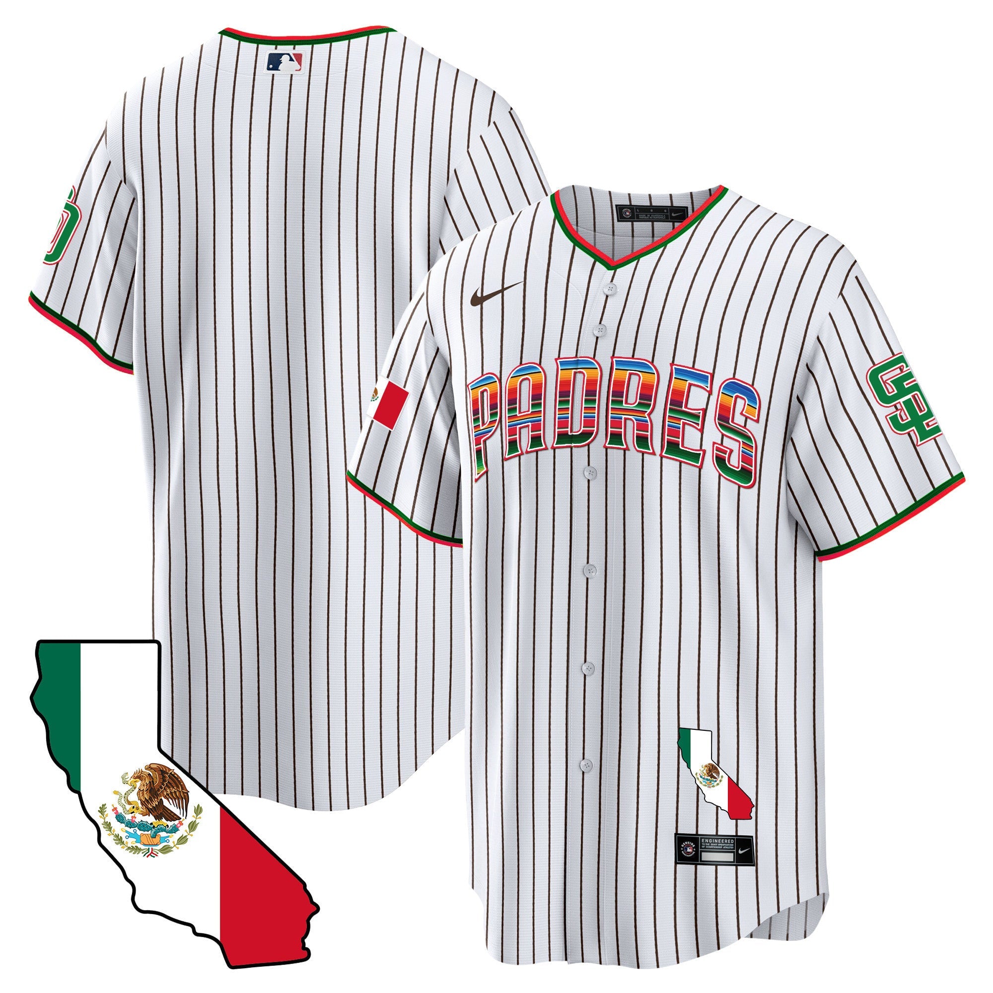 Men’s California Map Cool Base Jersey