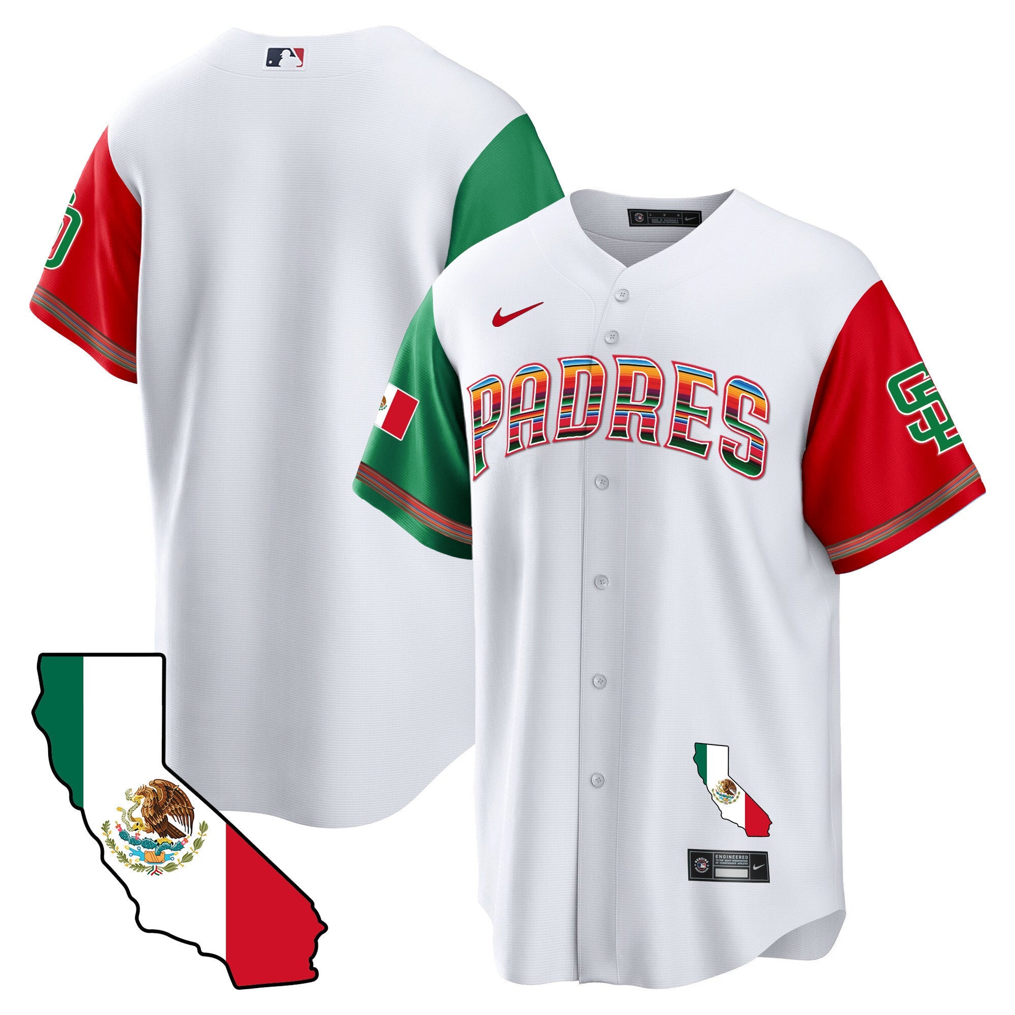 Men’s California Map Cool Base Jersey
