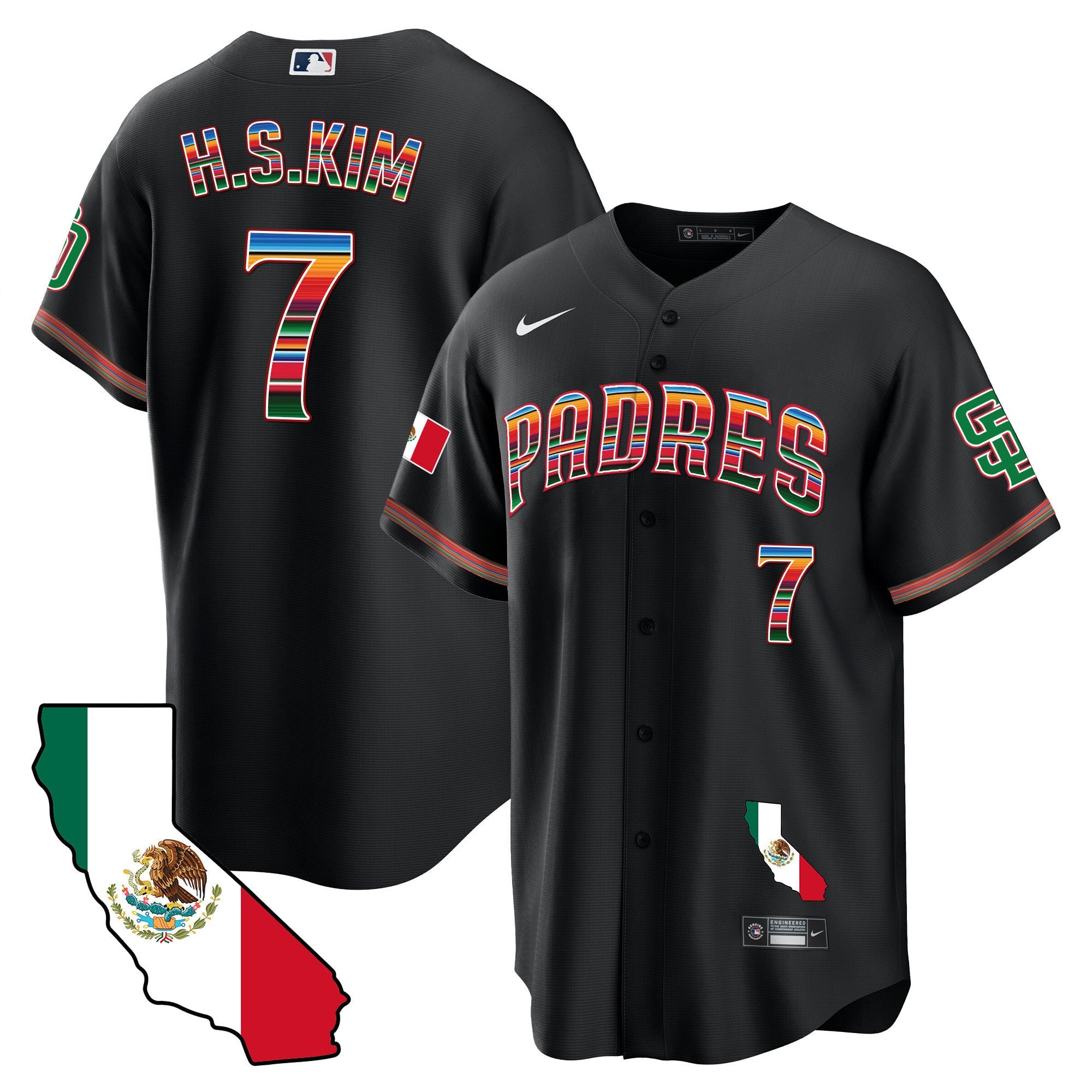Men’s California Map Cool Base Jersey