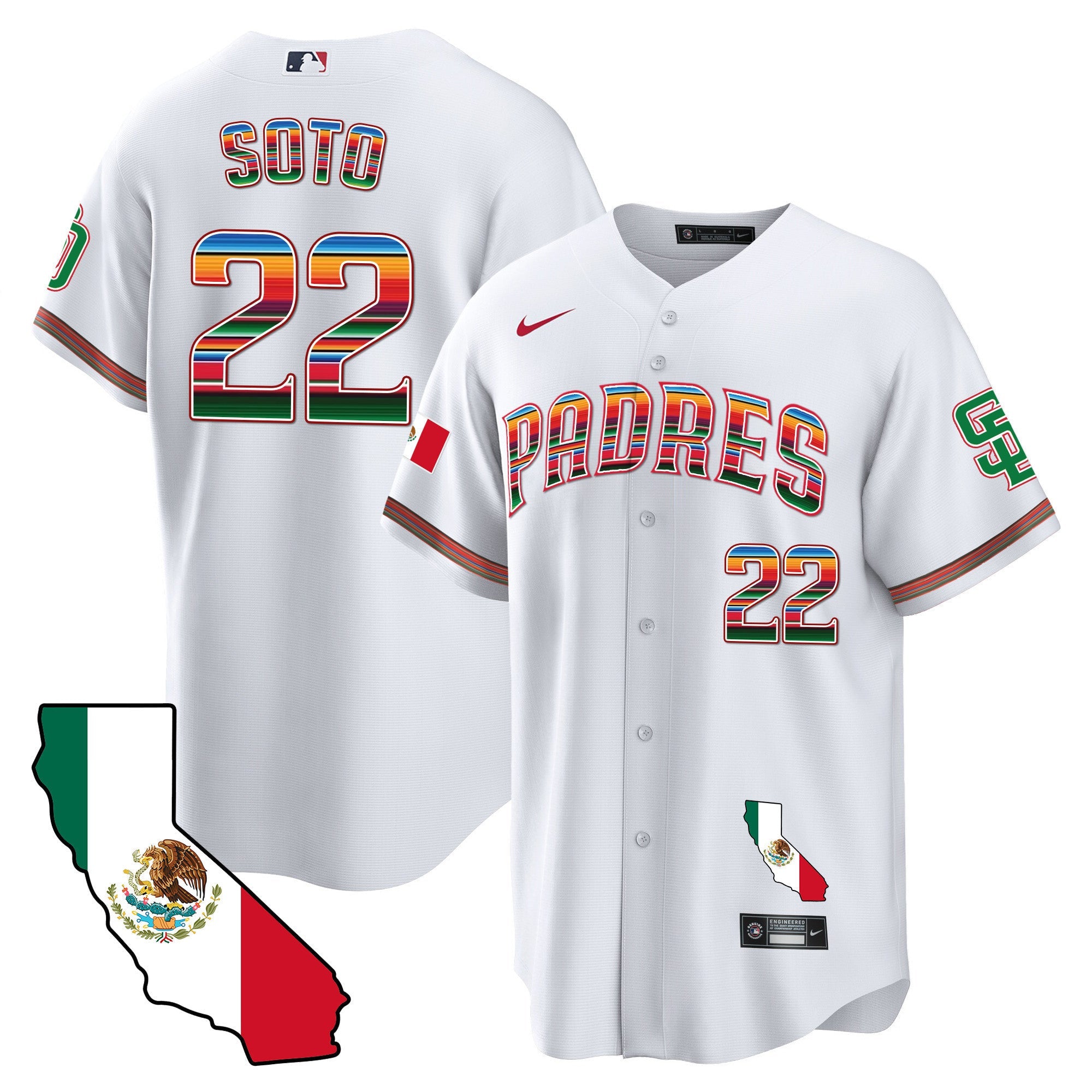 Men’s California Map Cool Base Jersey