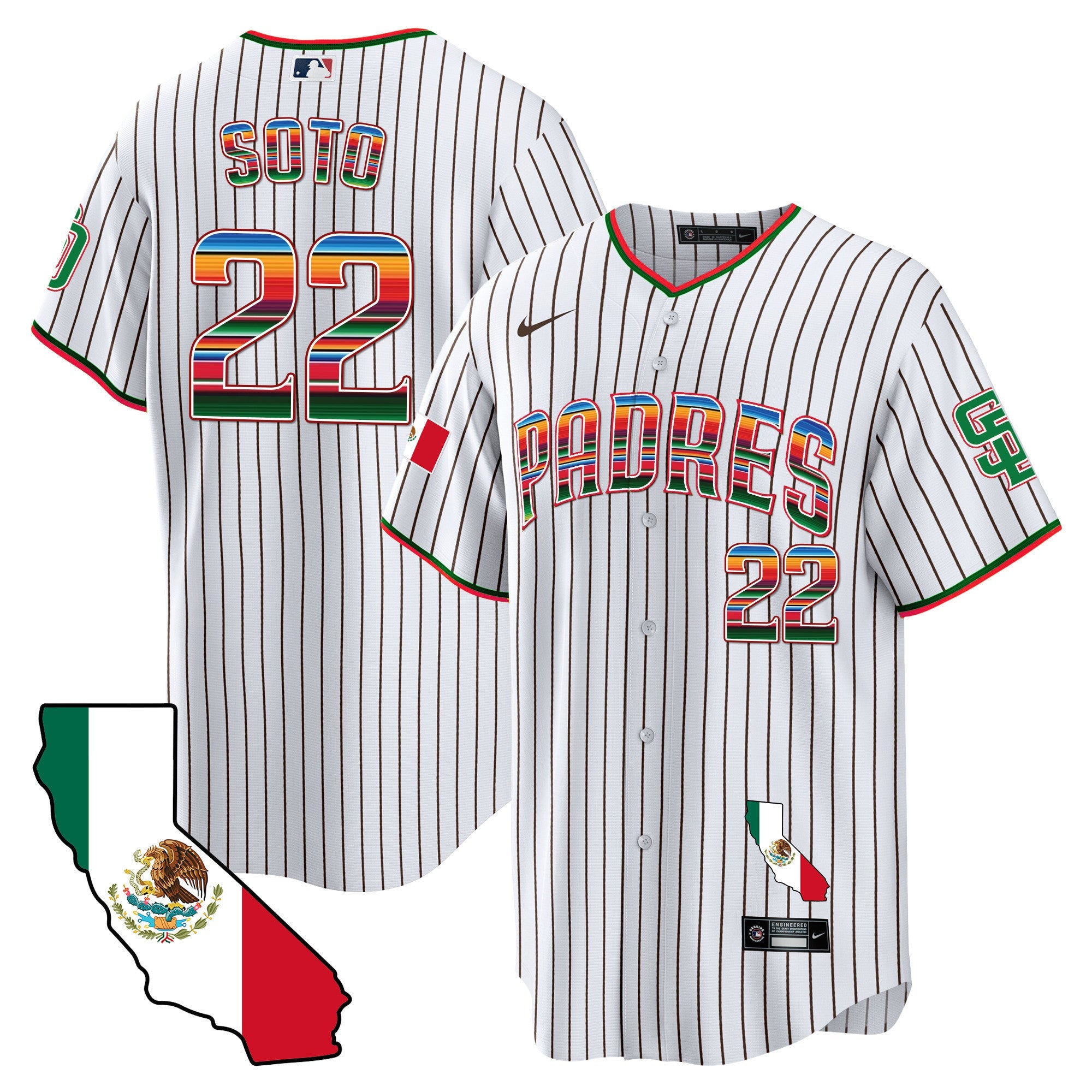Men’s California Map Cool Base Jersey