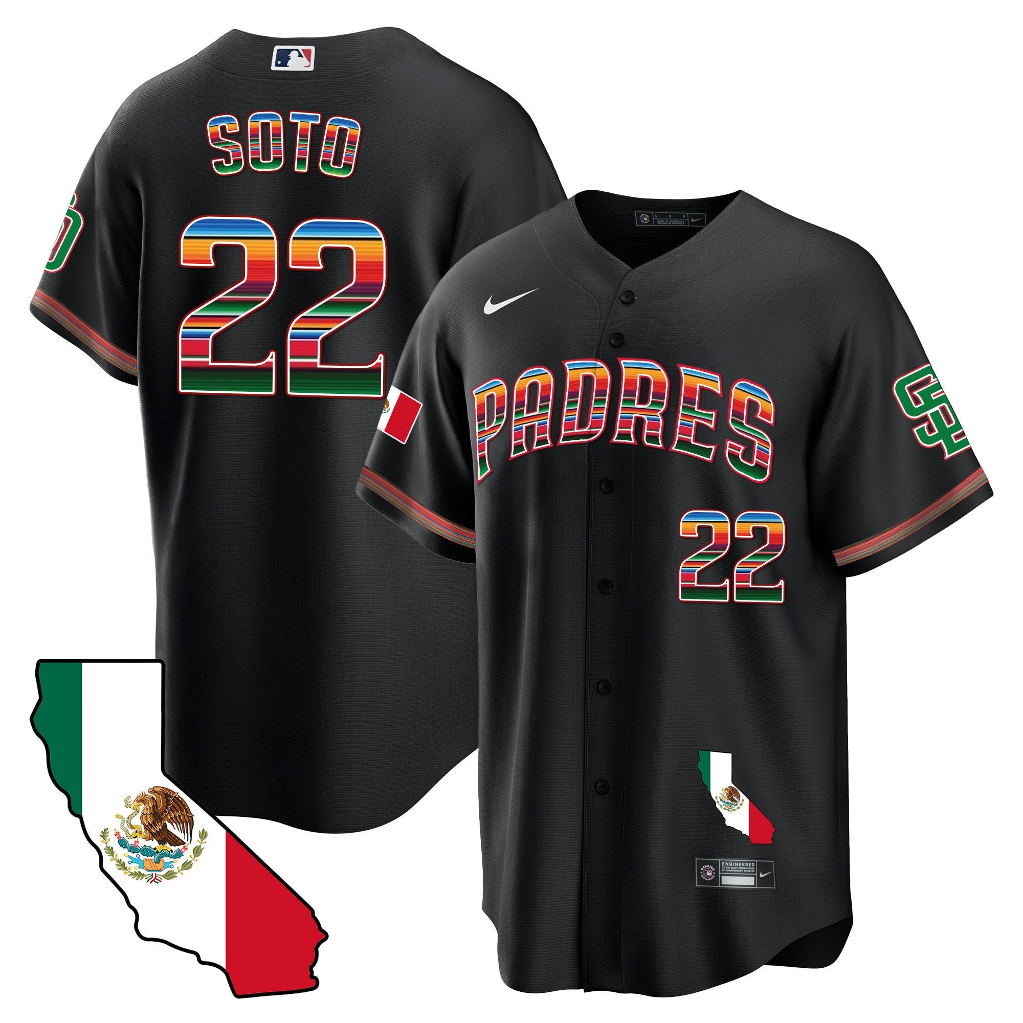 Men’s California Map Cool Base Jersey