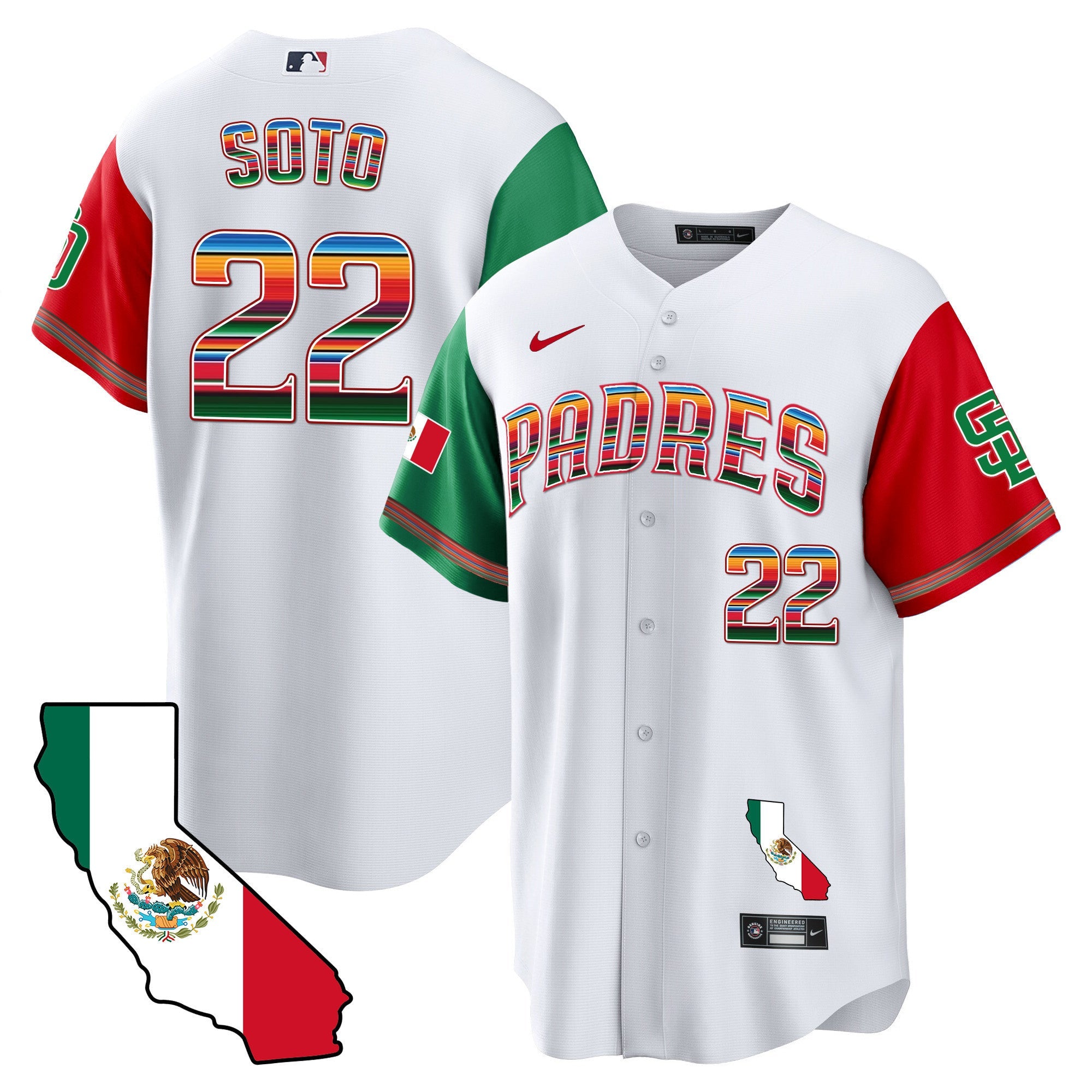 Men’s California Map Cool Base Jersey
