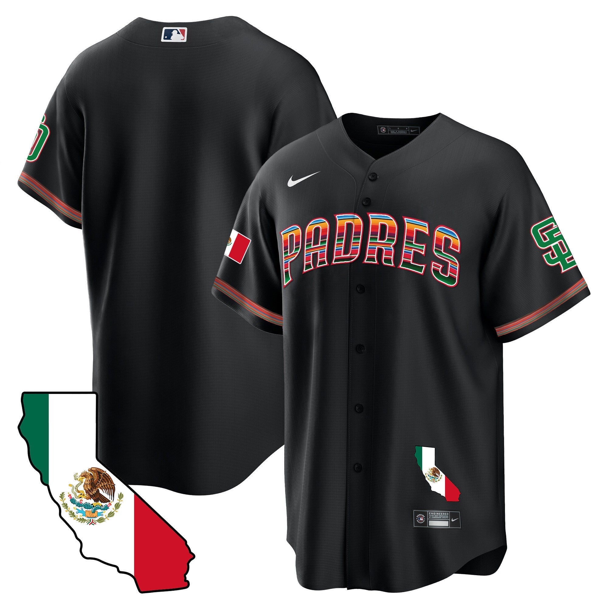 Men’s California Map Cool Base Jersey