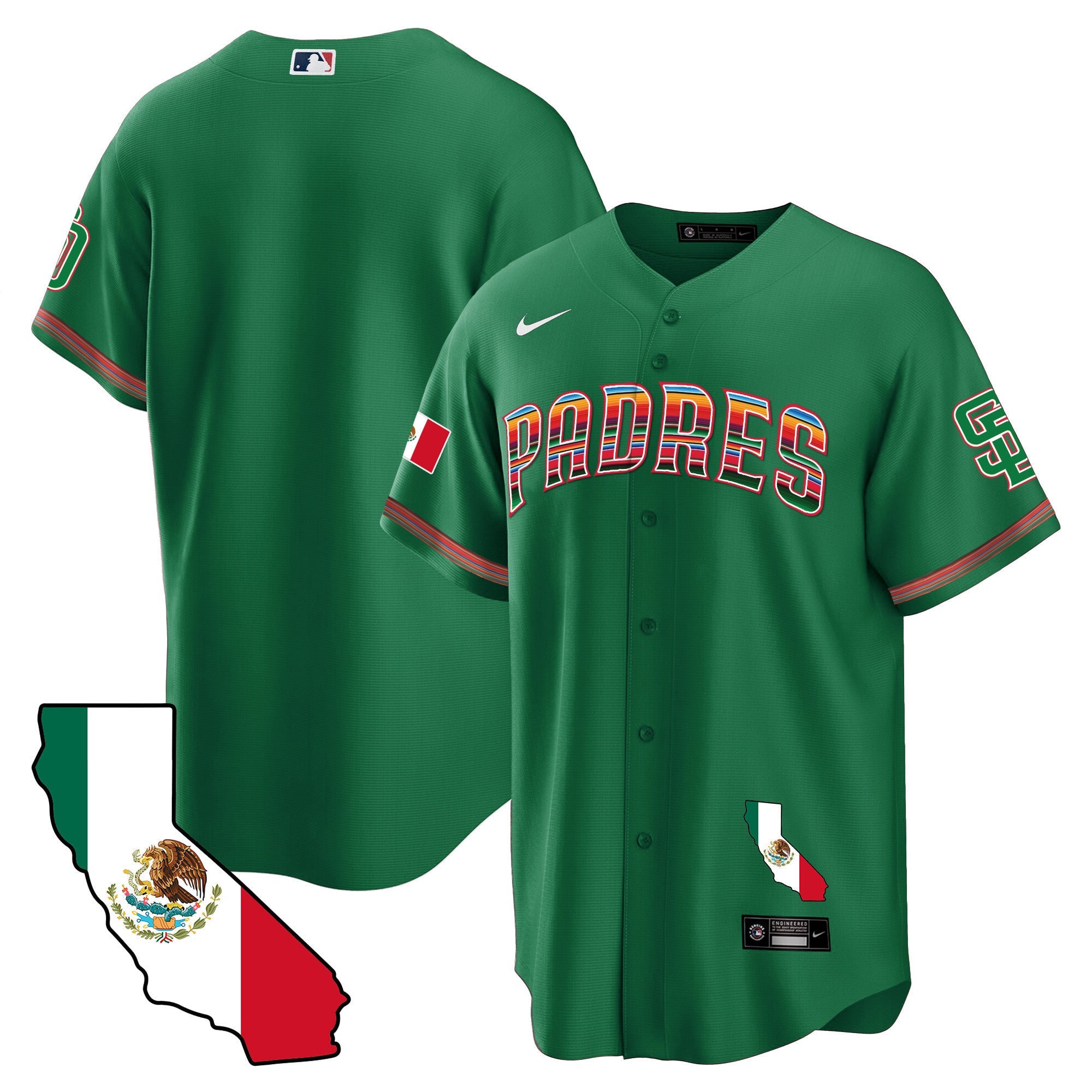 Men’s California Map Cool Base Jersey