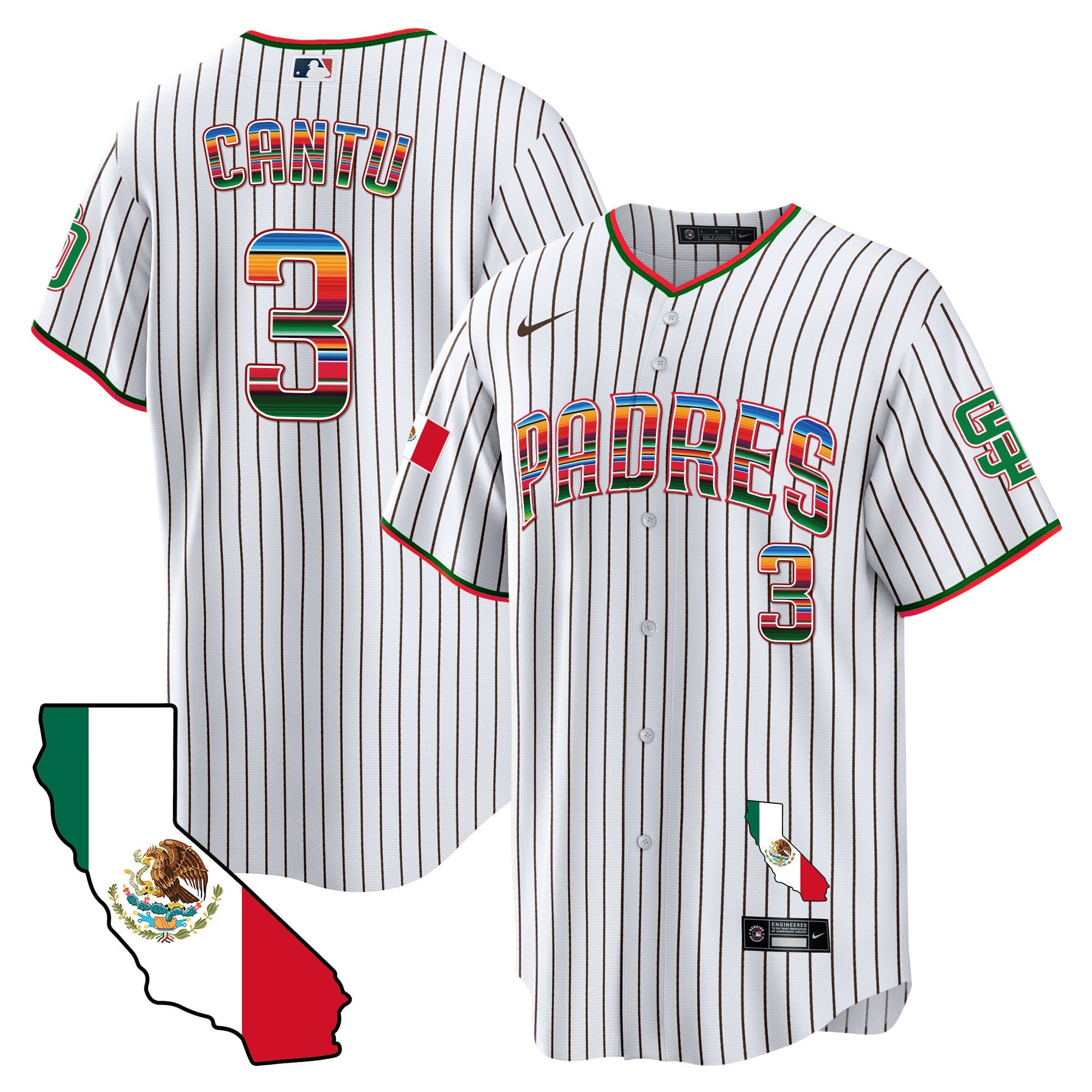 Men’s California Map Cool Base Jersey