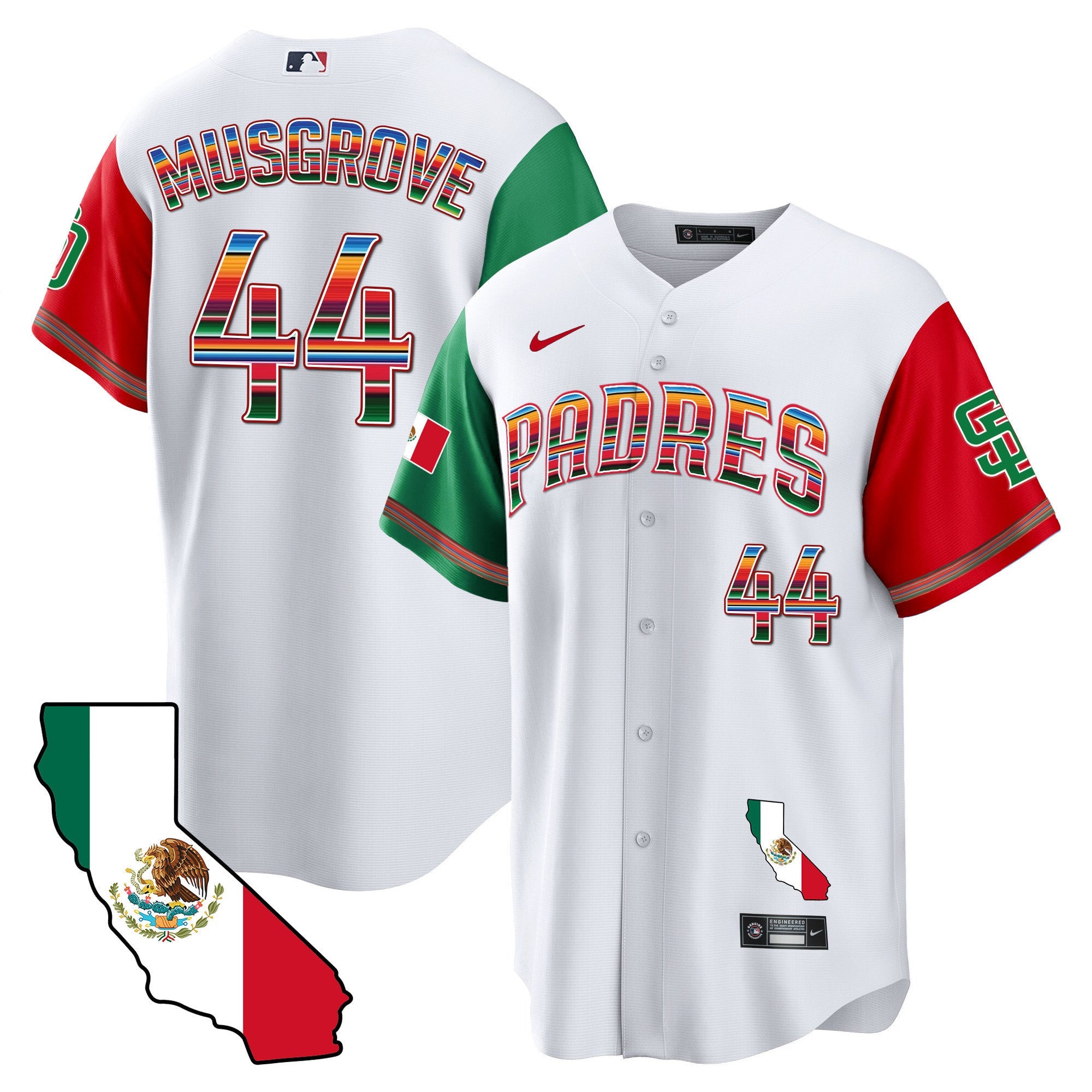 Men’s California Map Cool Base Jersey