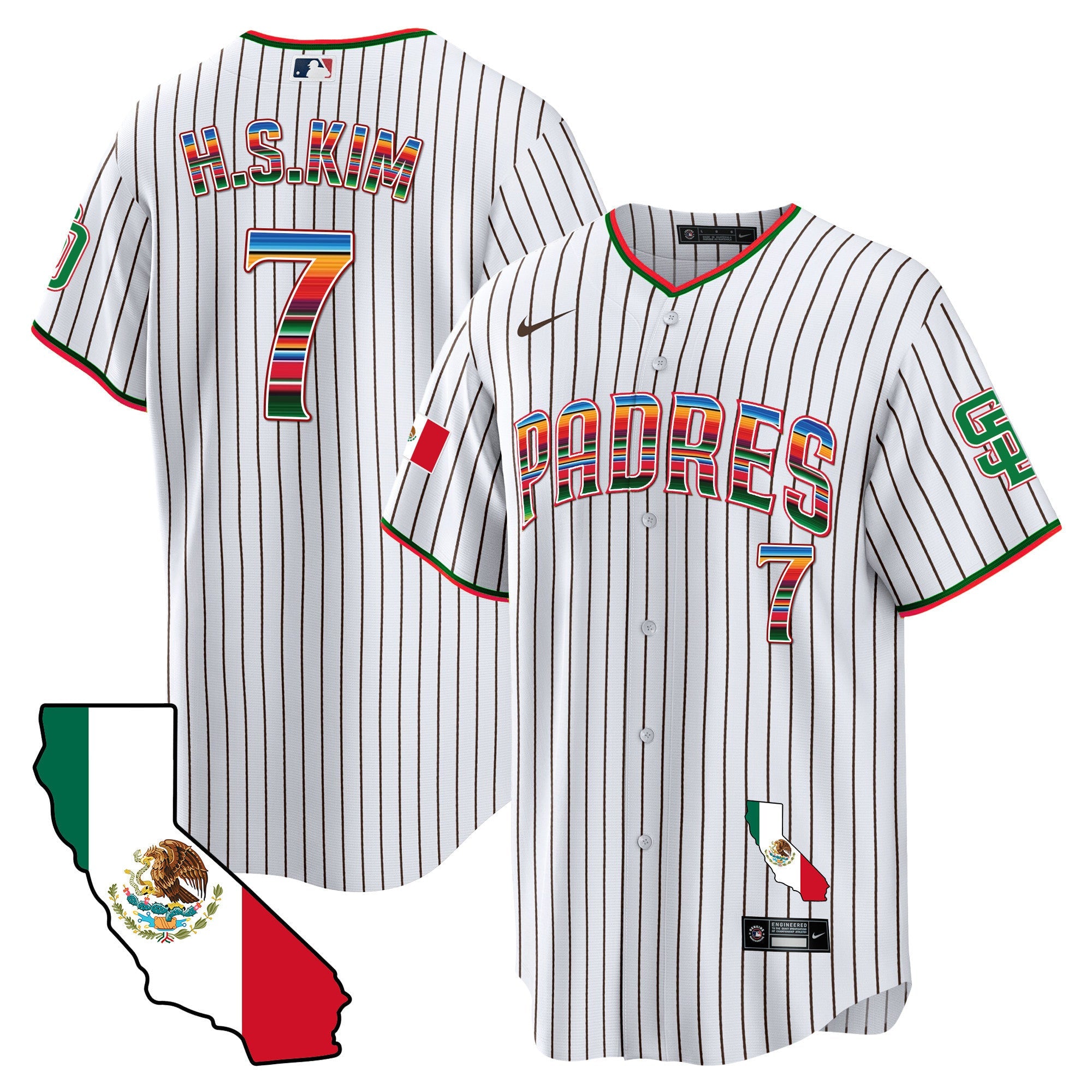 Men’s California Map Cool Base Jersey