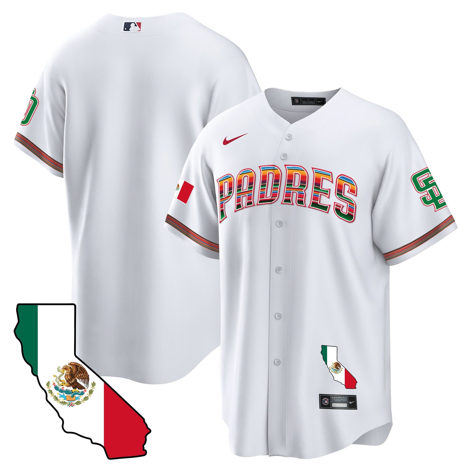 Men’s California Map Cool Base Jersey