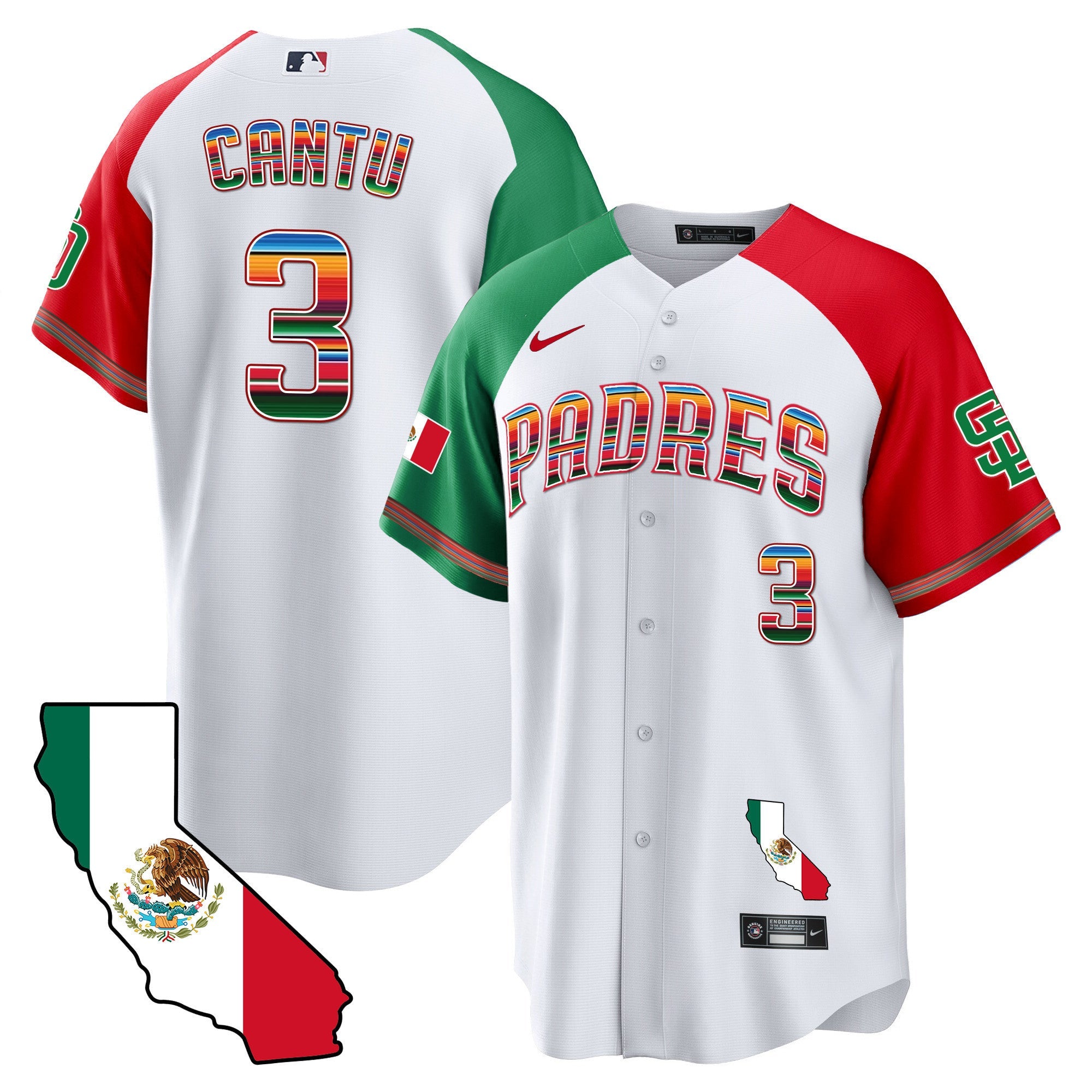 Men’s California Map Cool Base Jersey