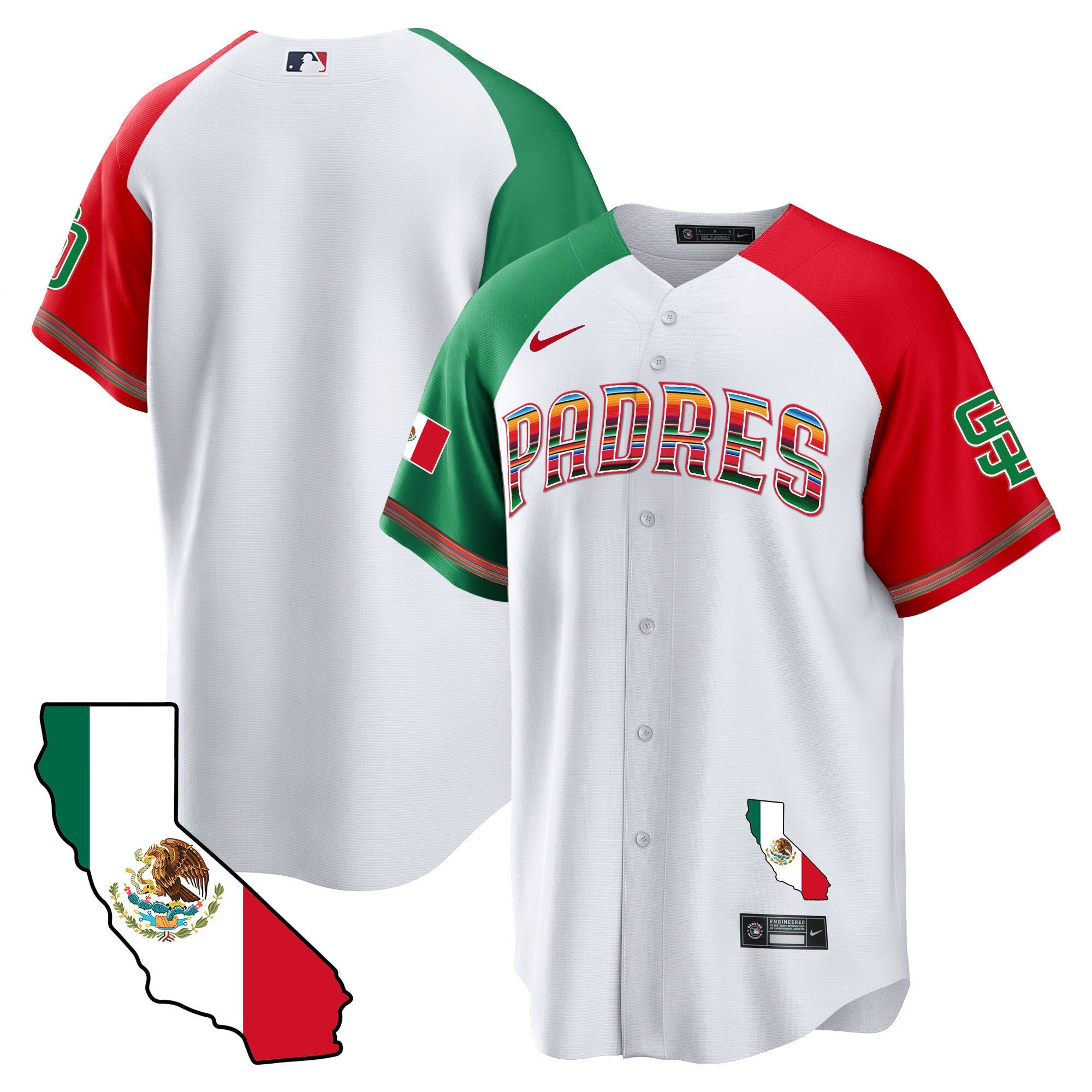 Men’s California Map Cool Base Jersey