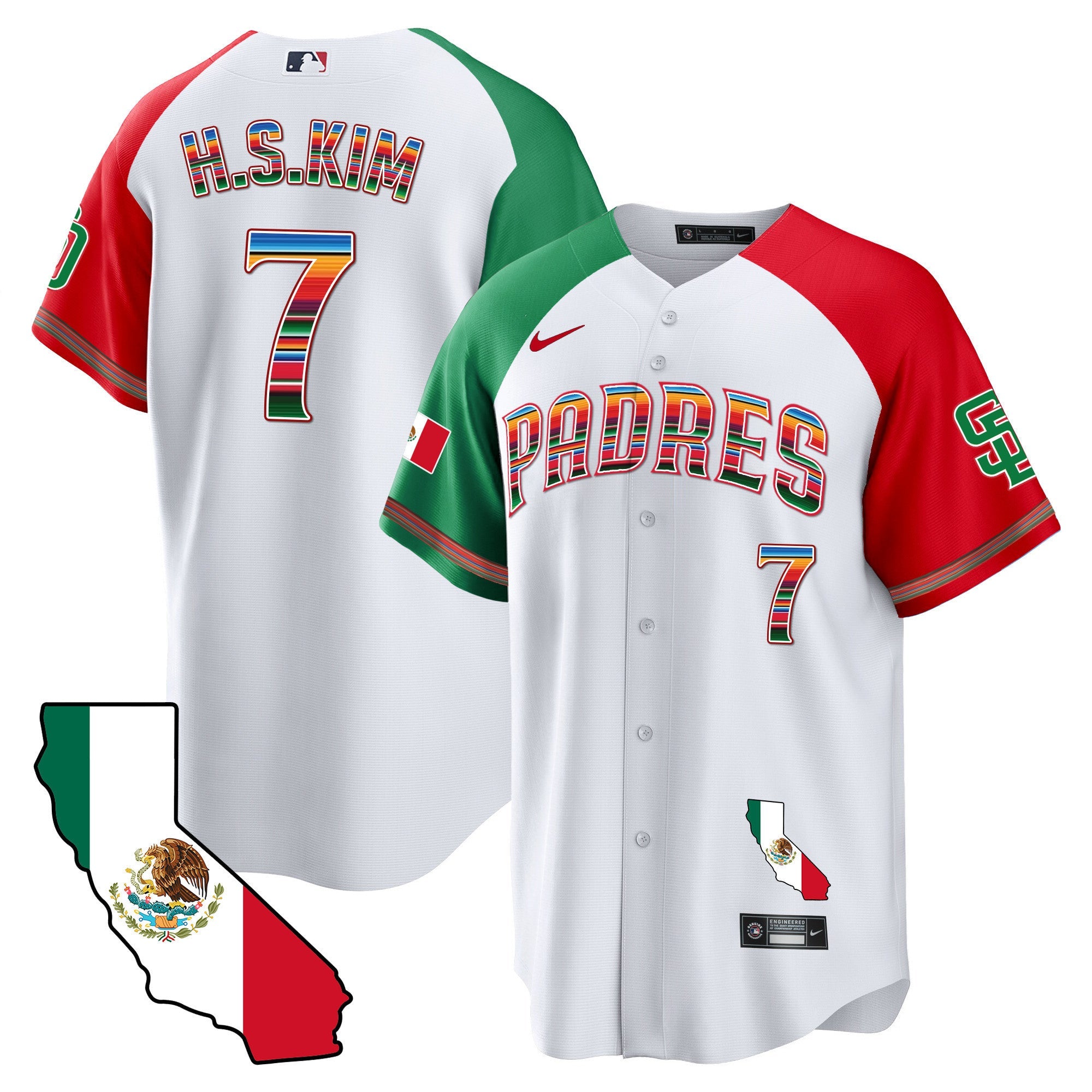 Men’s California Map Cool Base Jersey