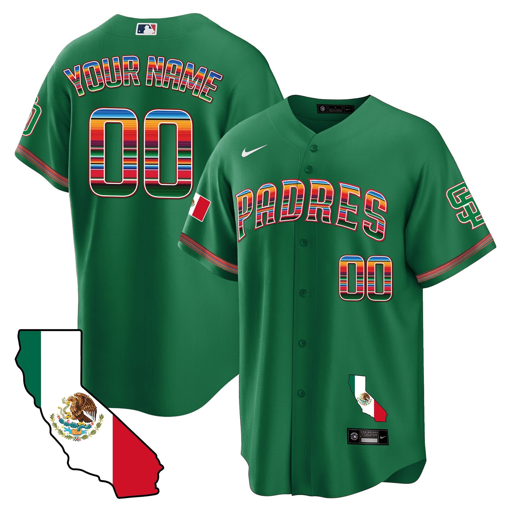 California Map Cool Base Custom Jersey