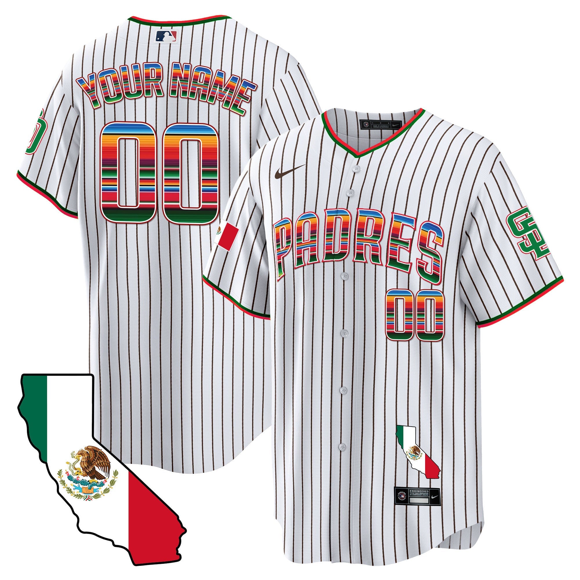 California Map Cool Base Custom Jersey