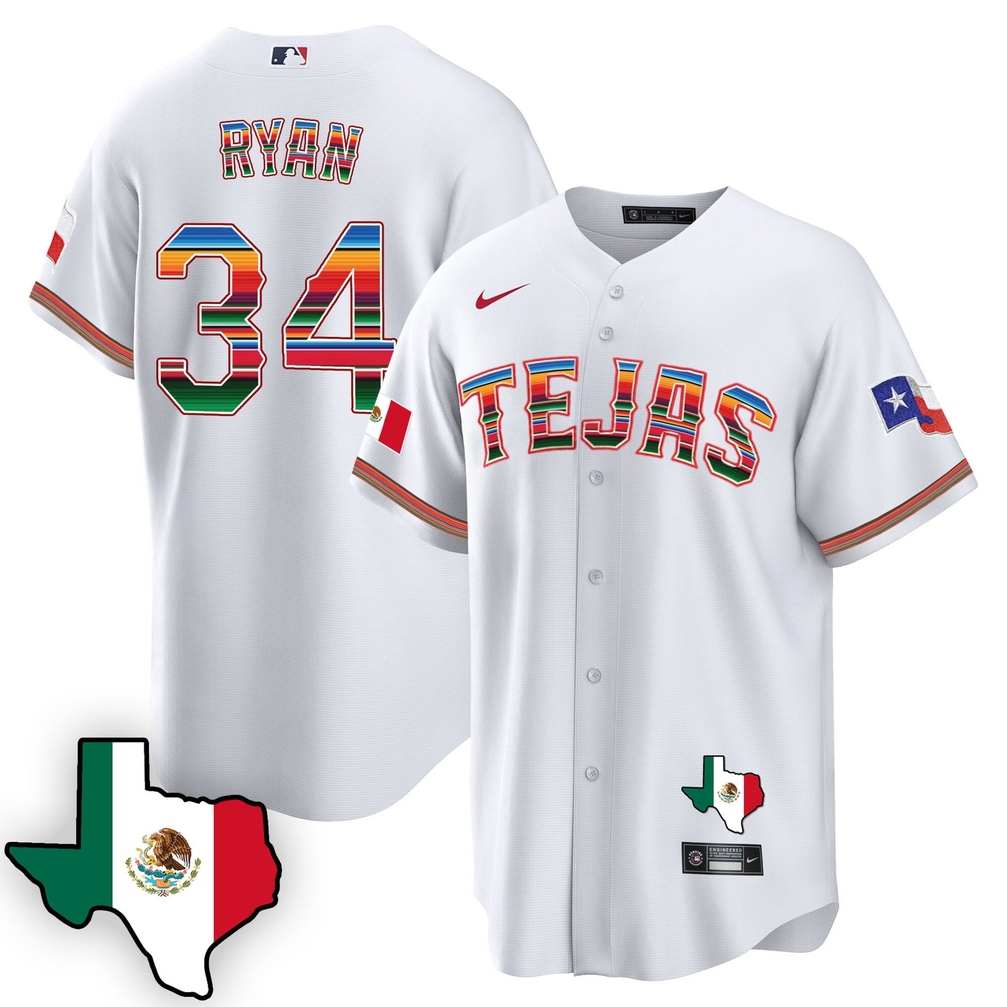 Men’s Texas Mexican Cool Base Jersey V3