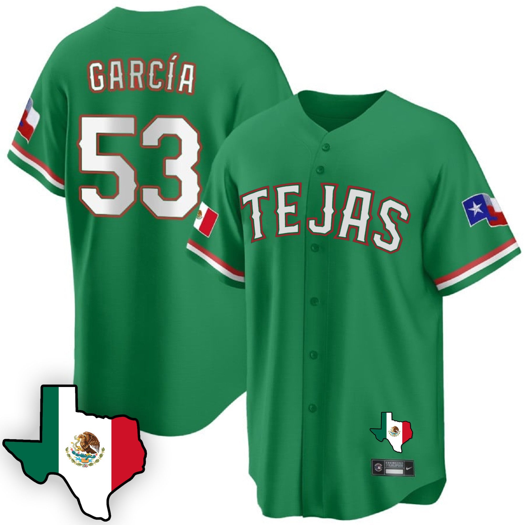 Men’s Texas Mexican Cool Base Jersey V3