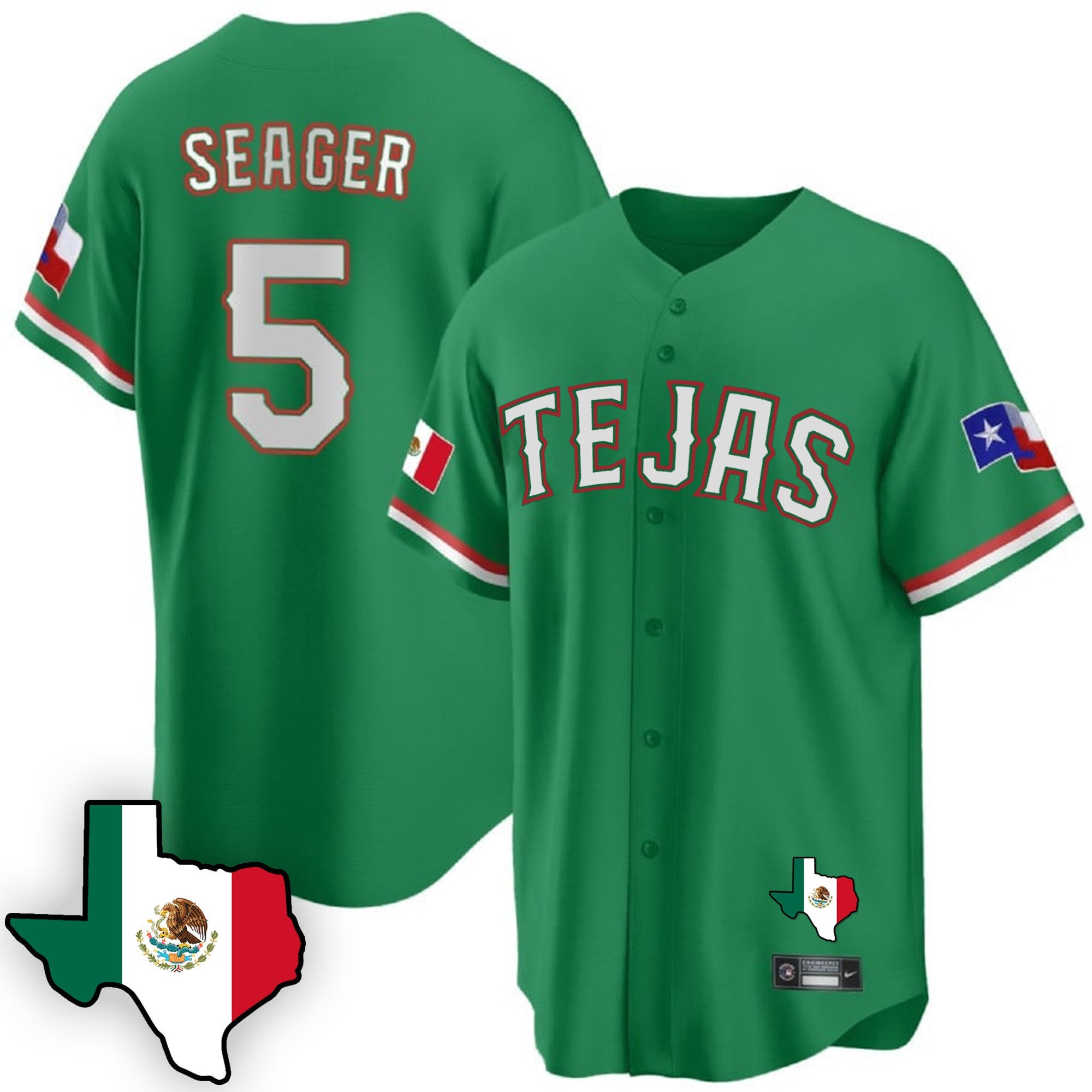 Men’s Texas Mexican Cool Base Jersey V3